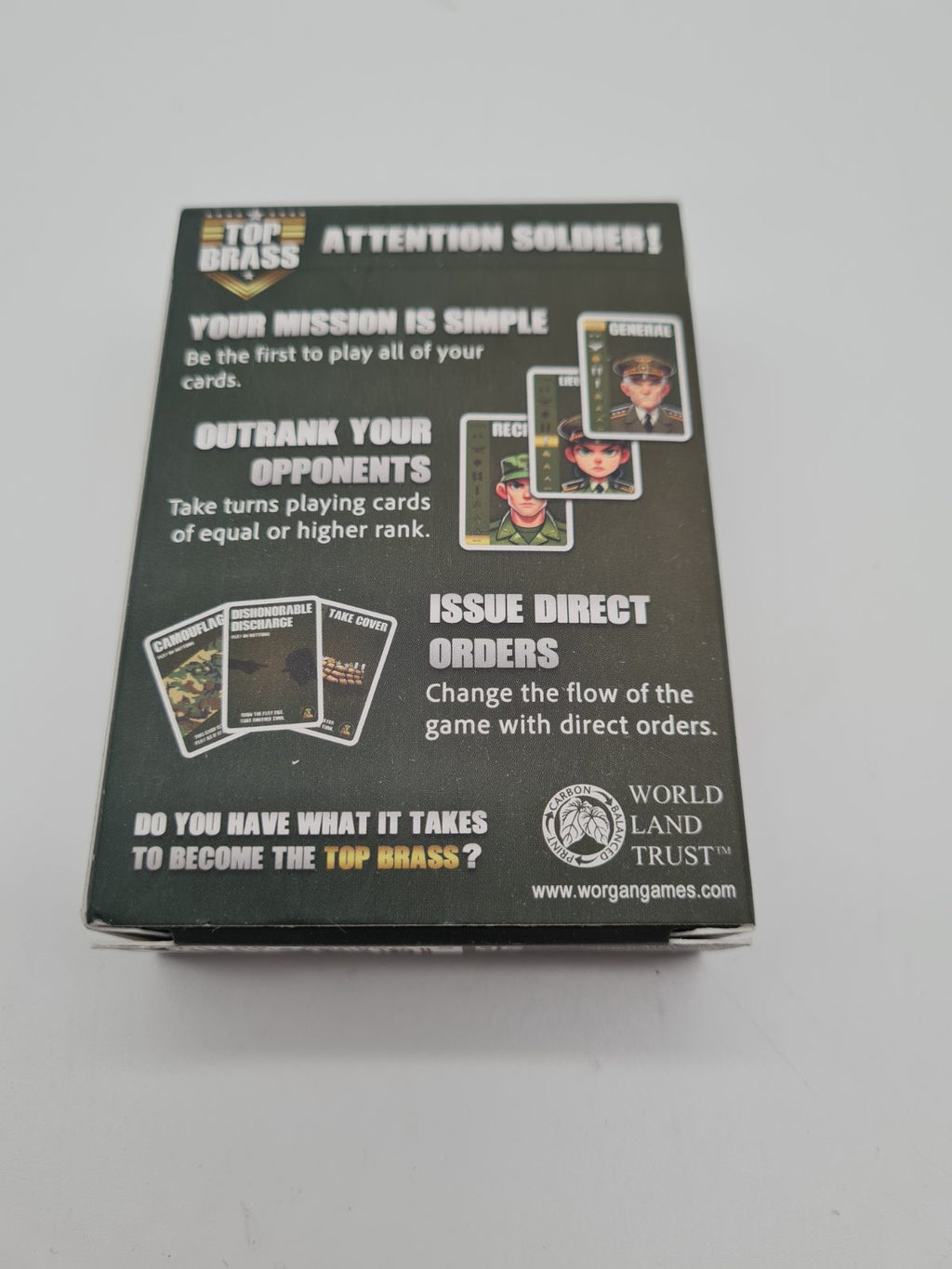 Top Brass Card Game — photograph 2