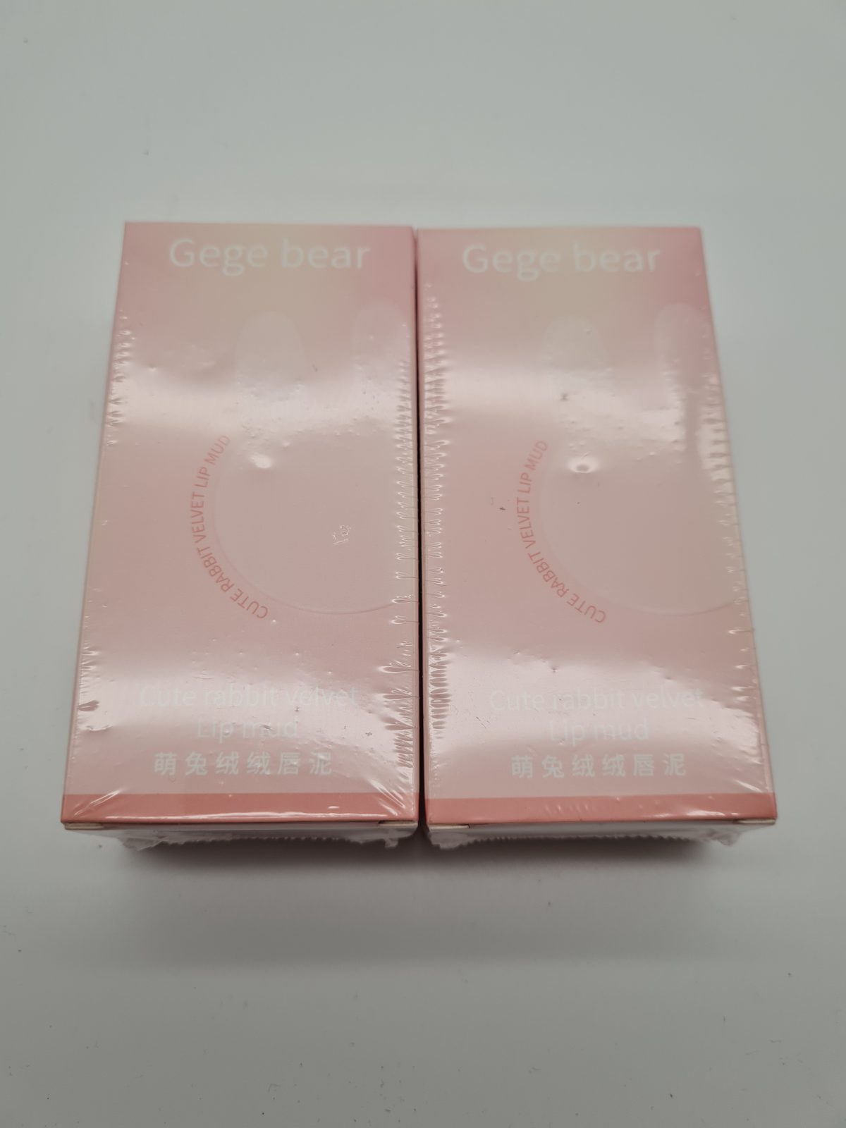 Gege bear Cute Rabbit Velvet Lip Mud Set of 2 — photograph 2