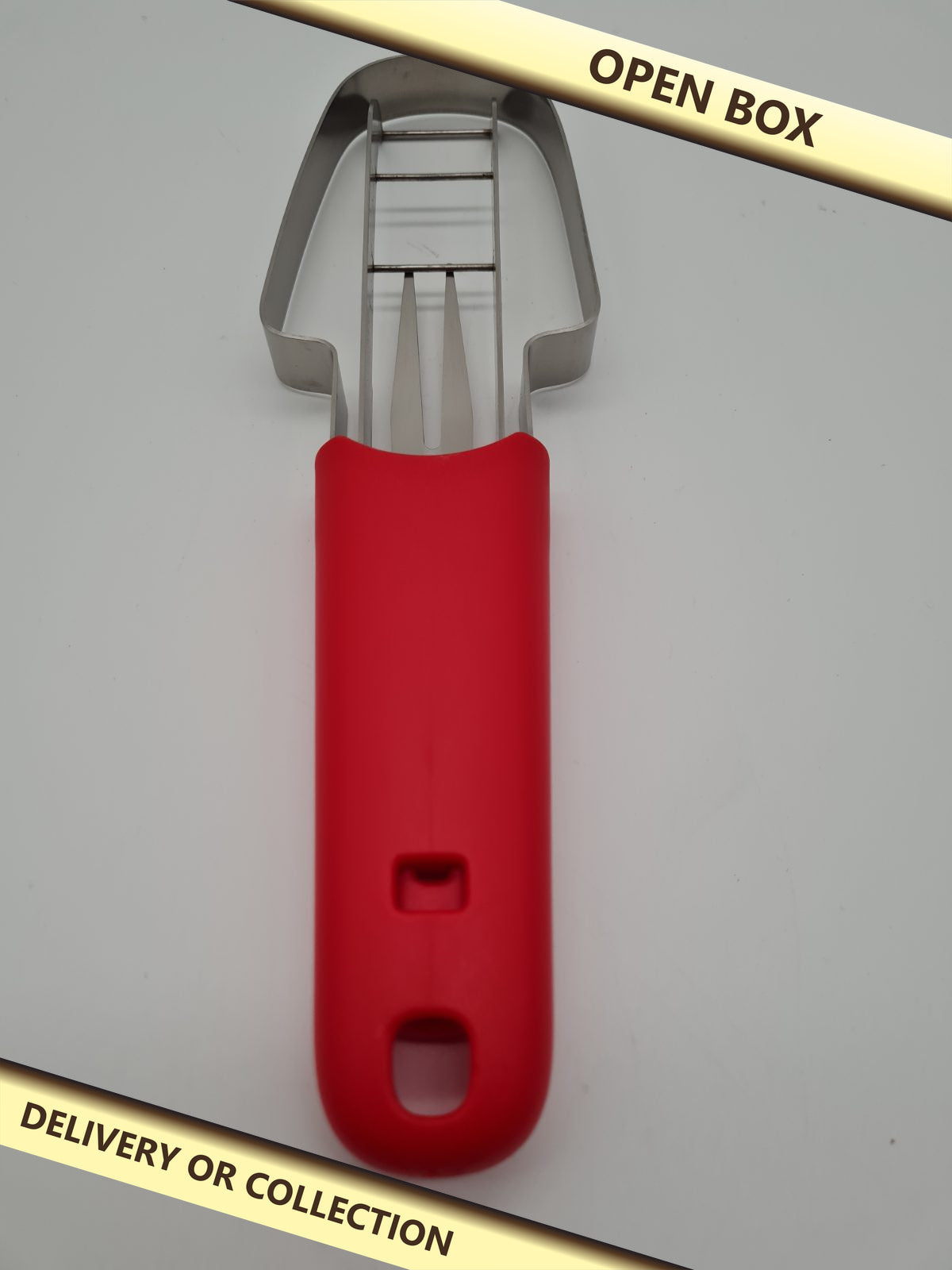 Watermelon Cutter and Slicer Tool — photograph 1 — Open box; auction delivery information shown on image