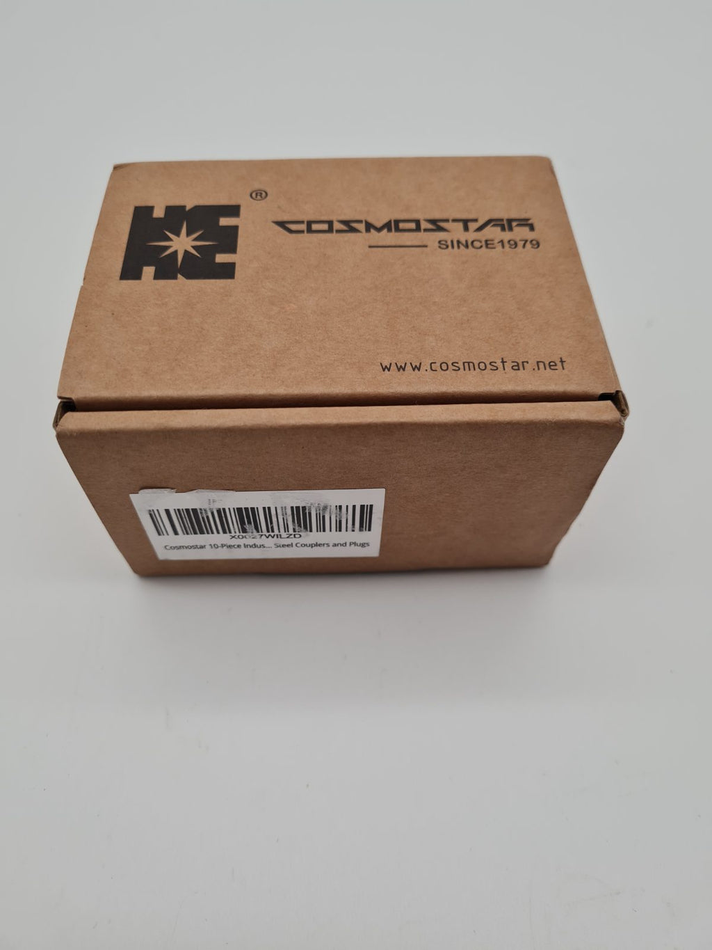 10-Piece Pneumatic Quick-Release Coupler and Plug Set — photograph 1