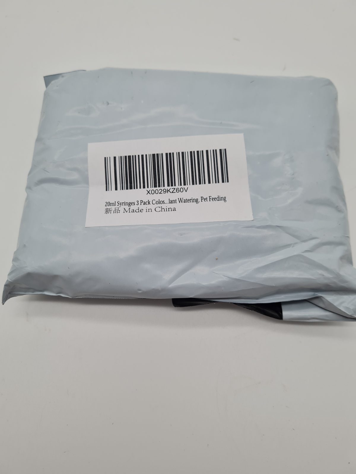 20ml Disposable Syringes – Pack of 3 — photograph 3