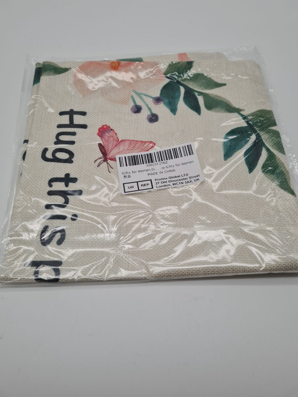 Decorative Floral Cushion Cover — photograph 3