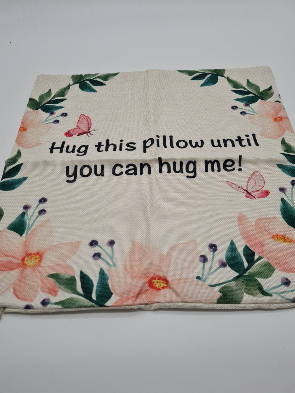 Decorative Floral Cushion Cover — photograph 1