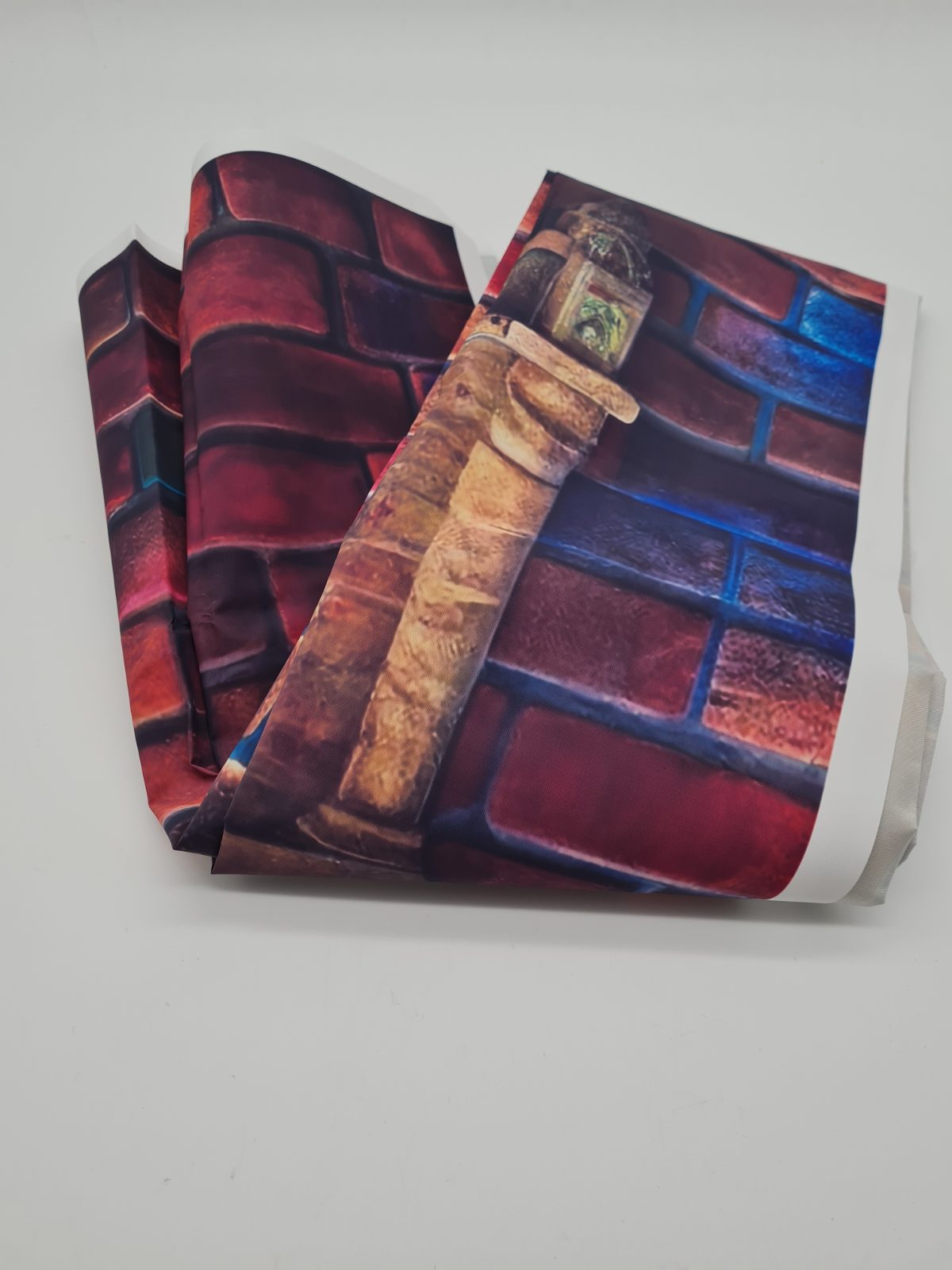 Printed Brick Wall Photography Backdrop — photograph 1