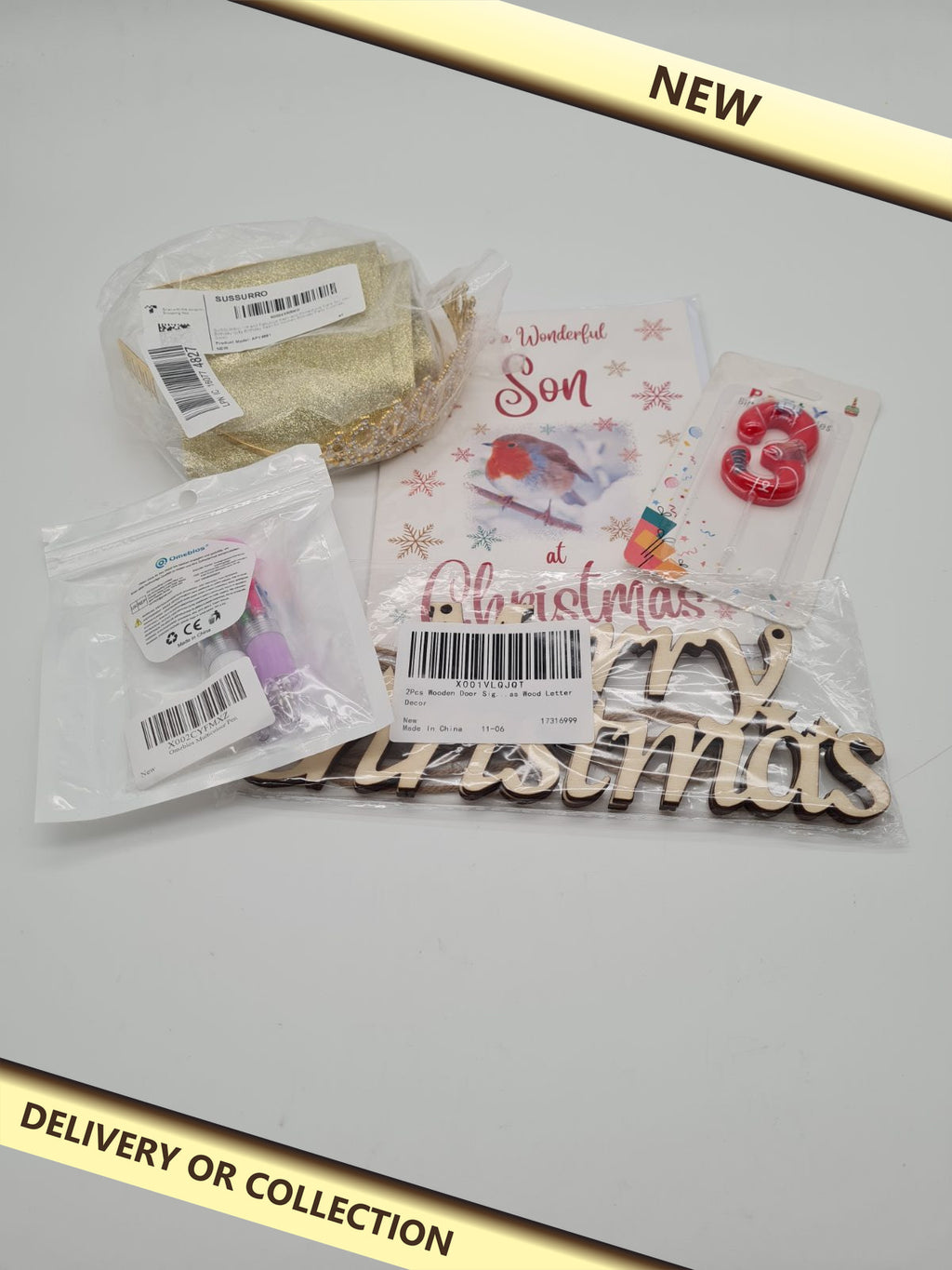 Mixed variety bundle — photograph 1 — New; auction delivery information shown on image
