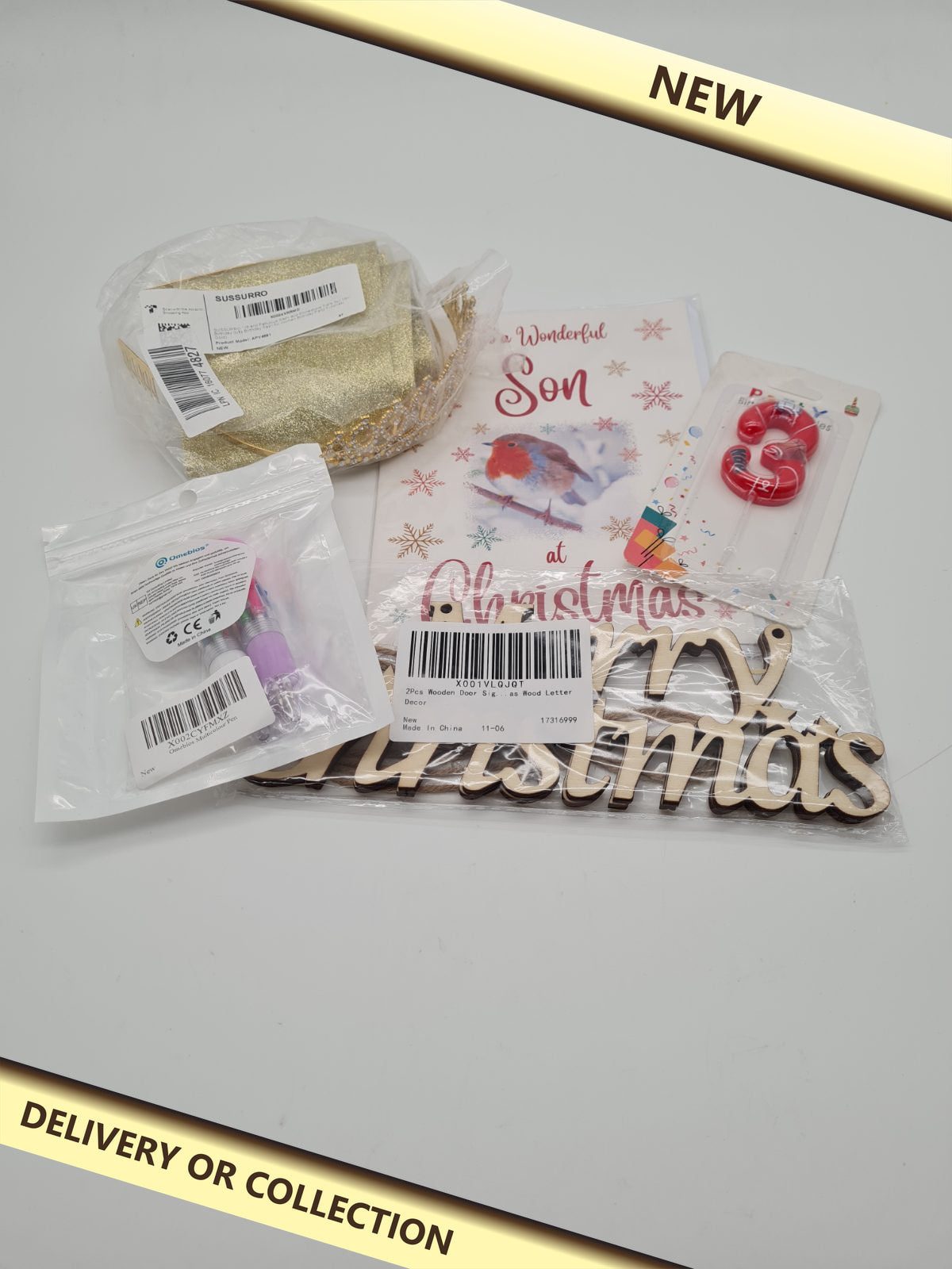 Mixed variety bundle — photograph 1 — New; auction delivery information shown on image