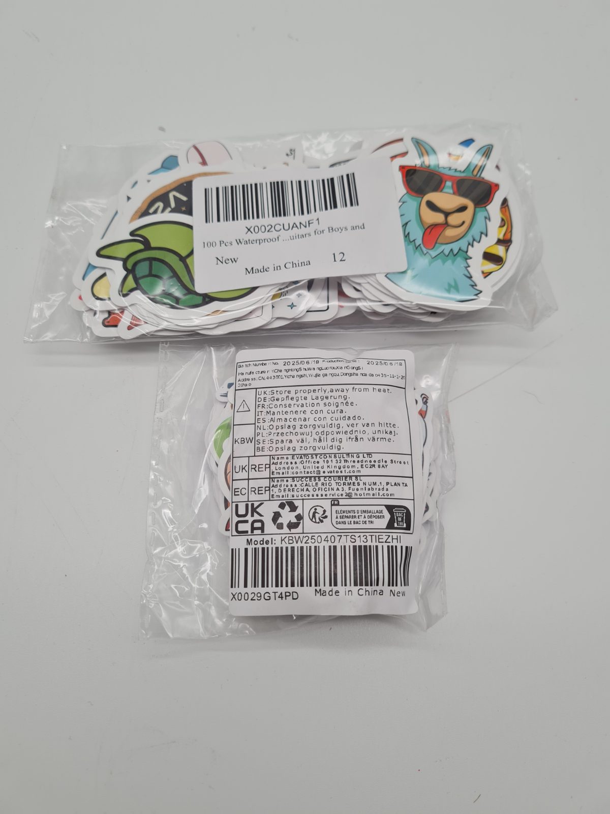 Waterproof stickers — photograph 2