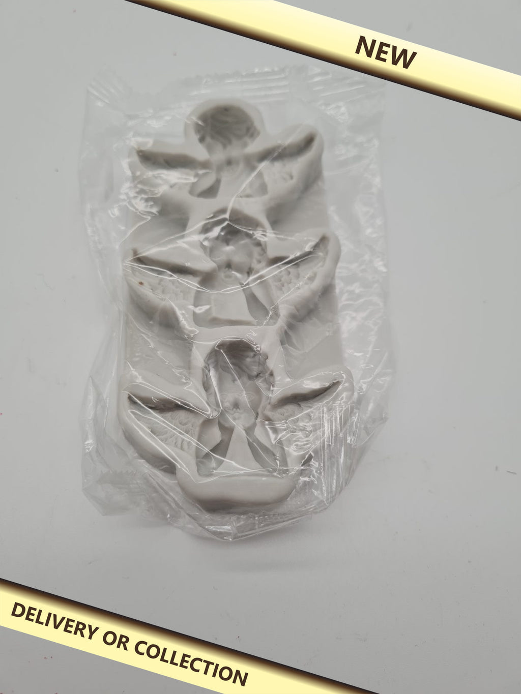 3D Angel Baby Mould — photograph 1 — New; auction delivery information shown on image