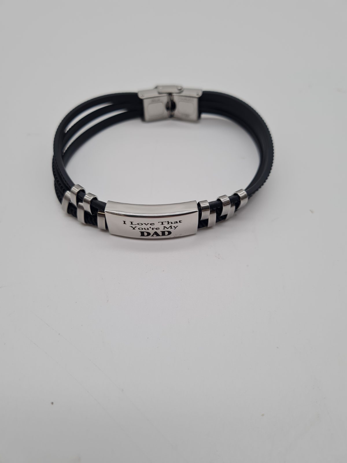 CheersLife Dad Message Bracelet — photograph 1