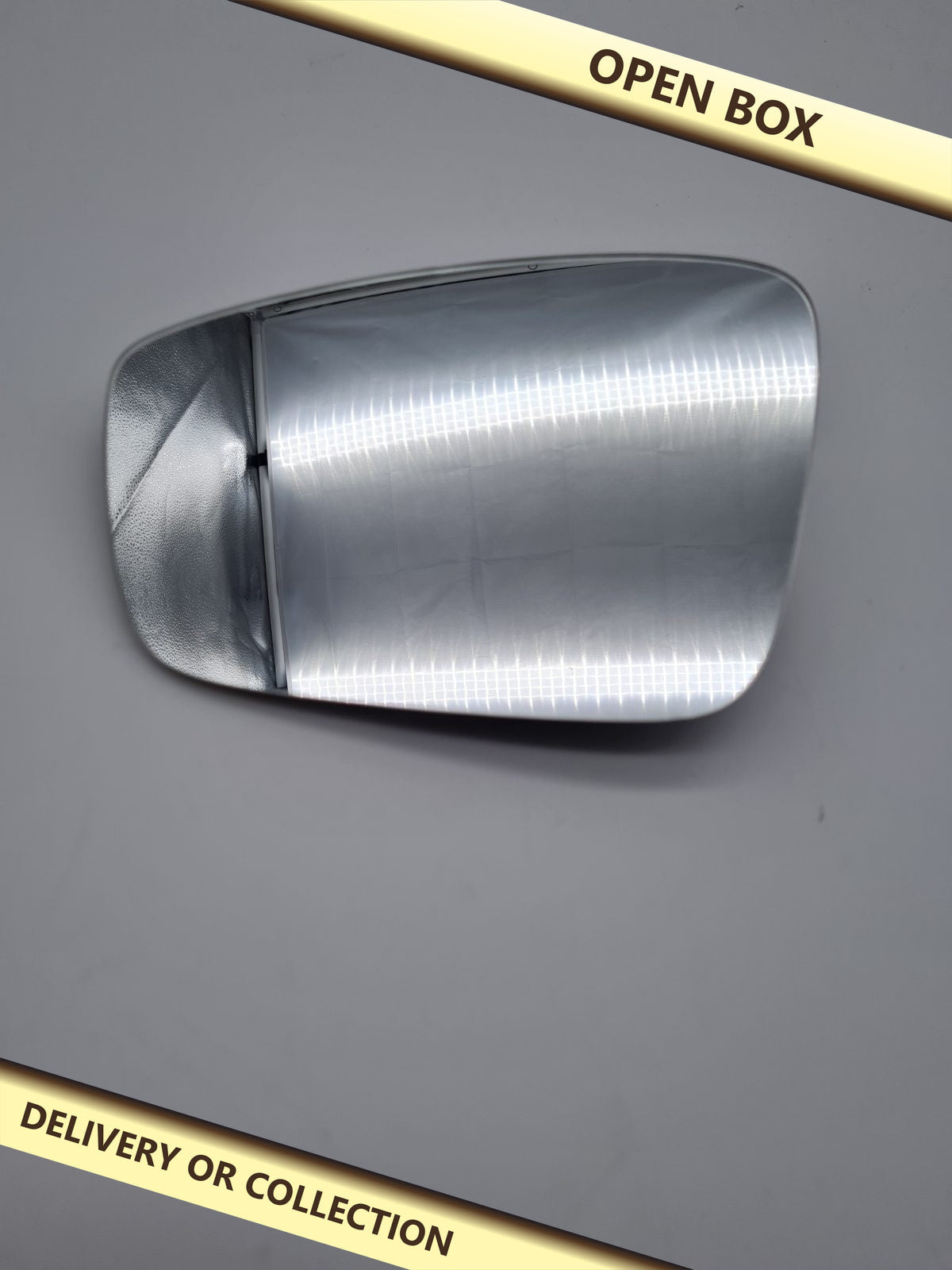 SENZEAL Left Passenger-Side Wing Mirror Glass — photograph 1 — Open box; auction delivery information shown on image