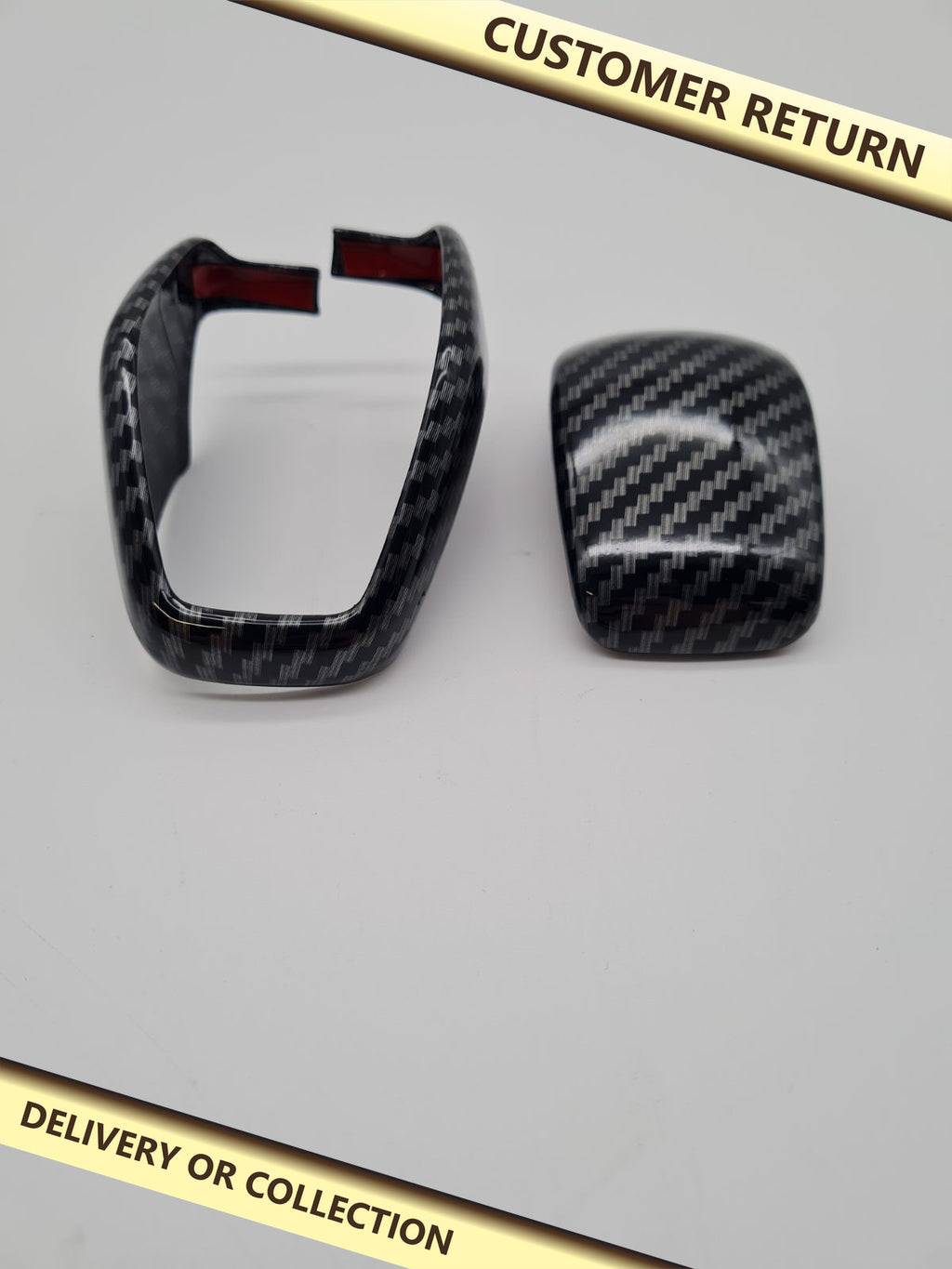 Car Gear Selector Trim Cover Set — photograph 1 — Customer return; auction delivery information shown on image