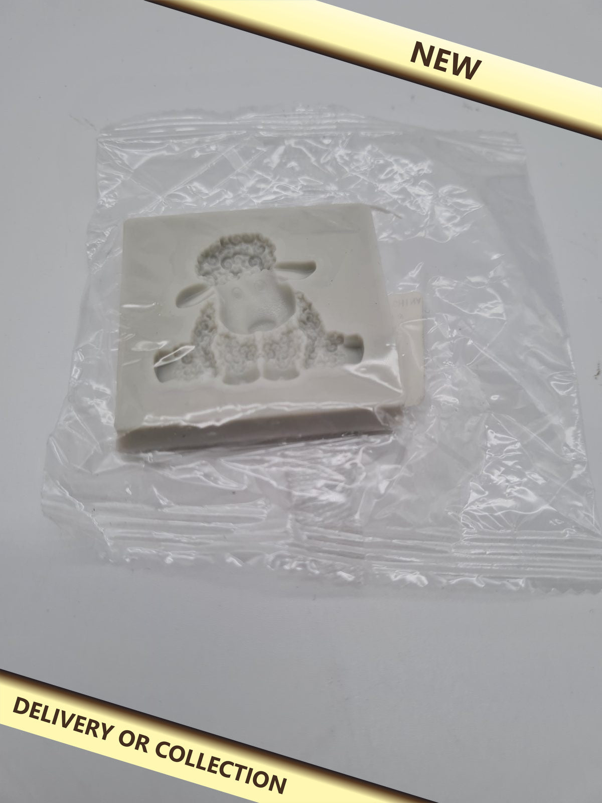 Sheep design silicone mould — photograph 1 — New; auction delivery information shown on image
