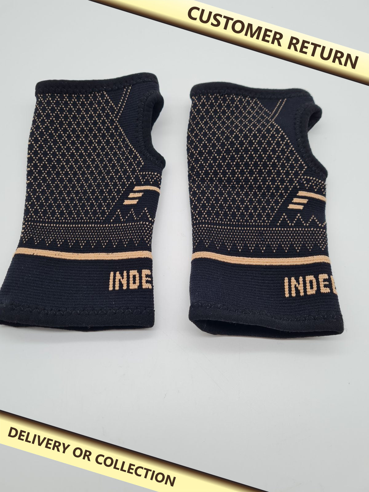 INDEXMAX Wrist Support Sleeves — photograph 1 — Customer return; auction delivery information shown on image