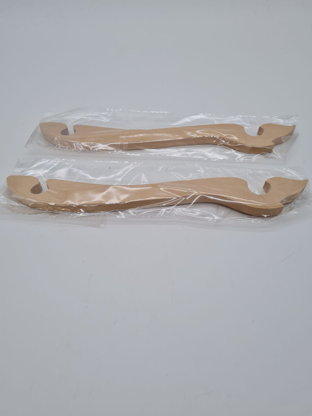 Wooden oven rack pullers - pair — photograph 2