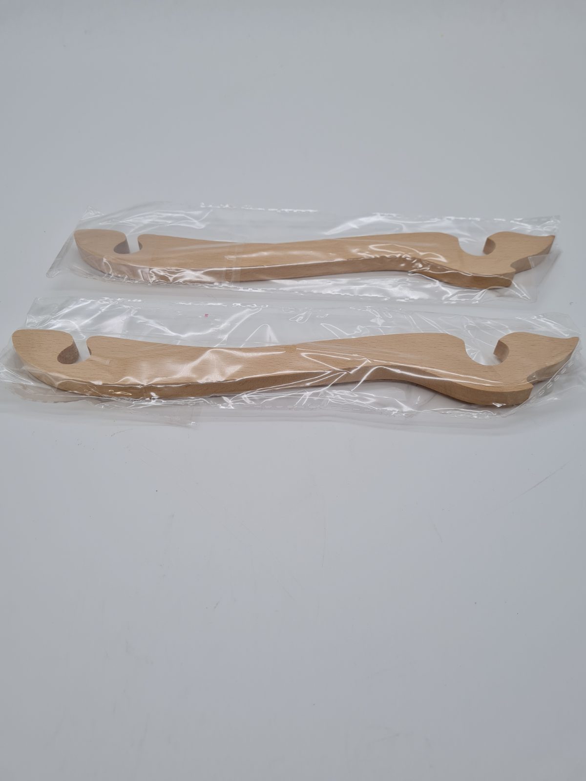 Wooden oven rack pullers - pair — photograph 2