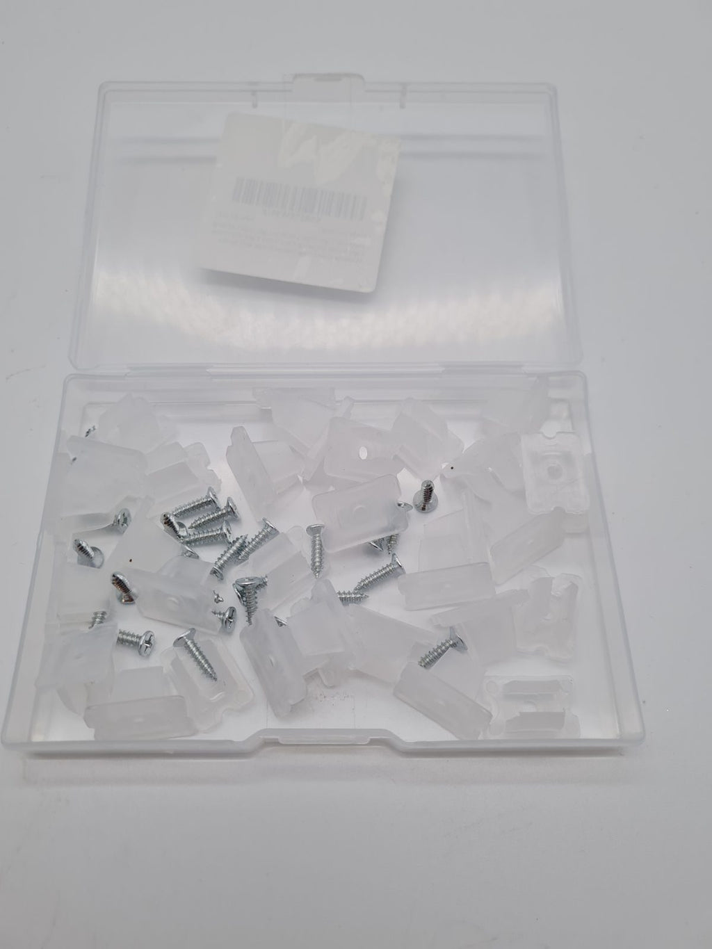 LED Strip Light Mounting Clips and Screws — photograph 2