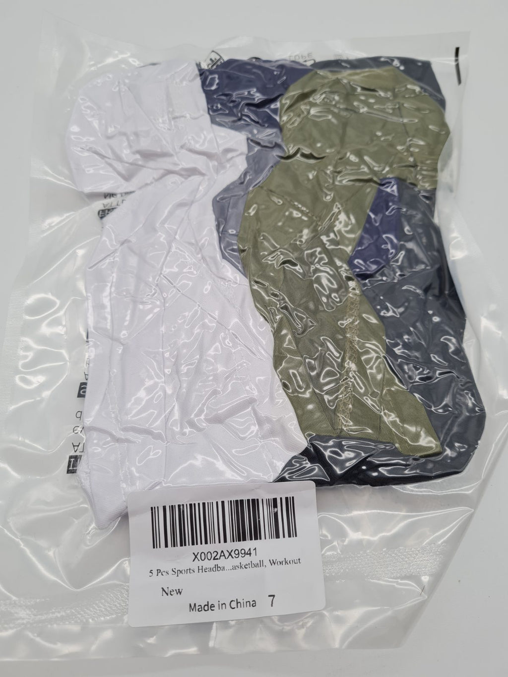 Sports Headbands Set of 5 — photograph 2