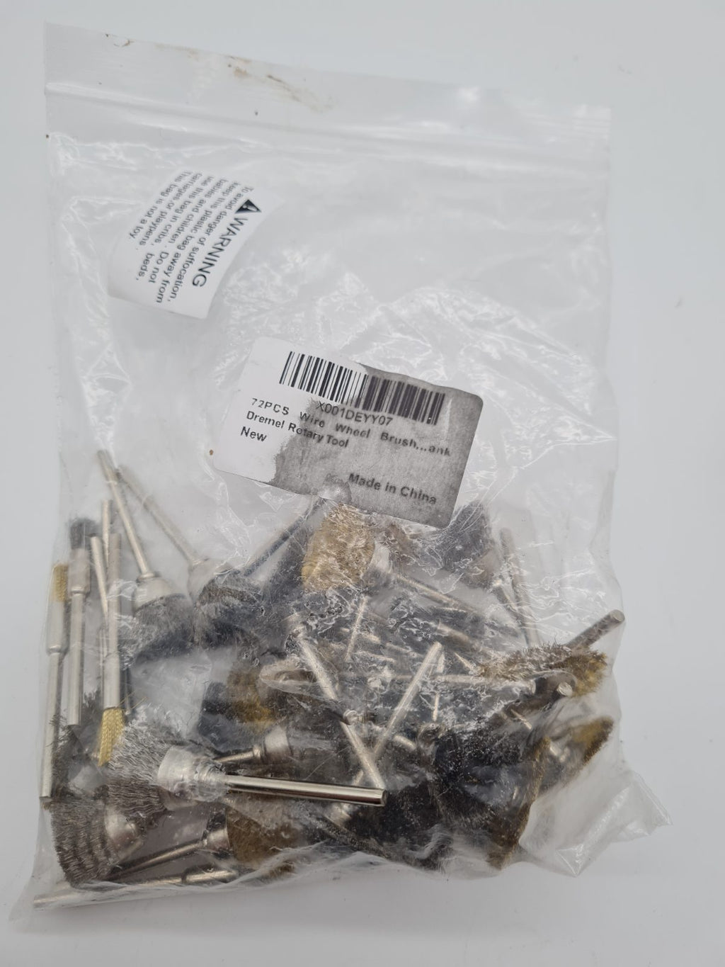 Assorted Rotary Tool Wire Brush Attachments — photograph 3