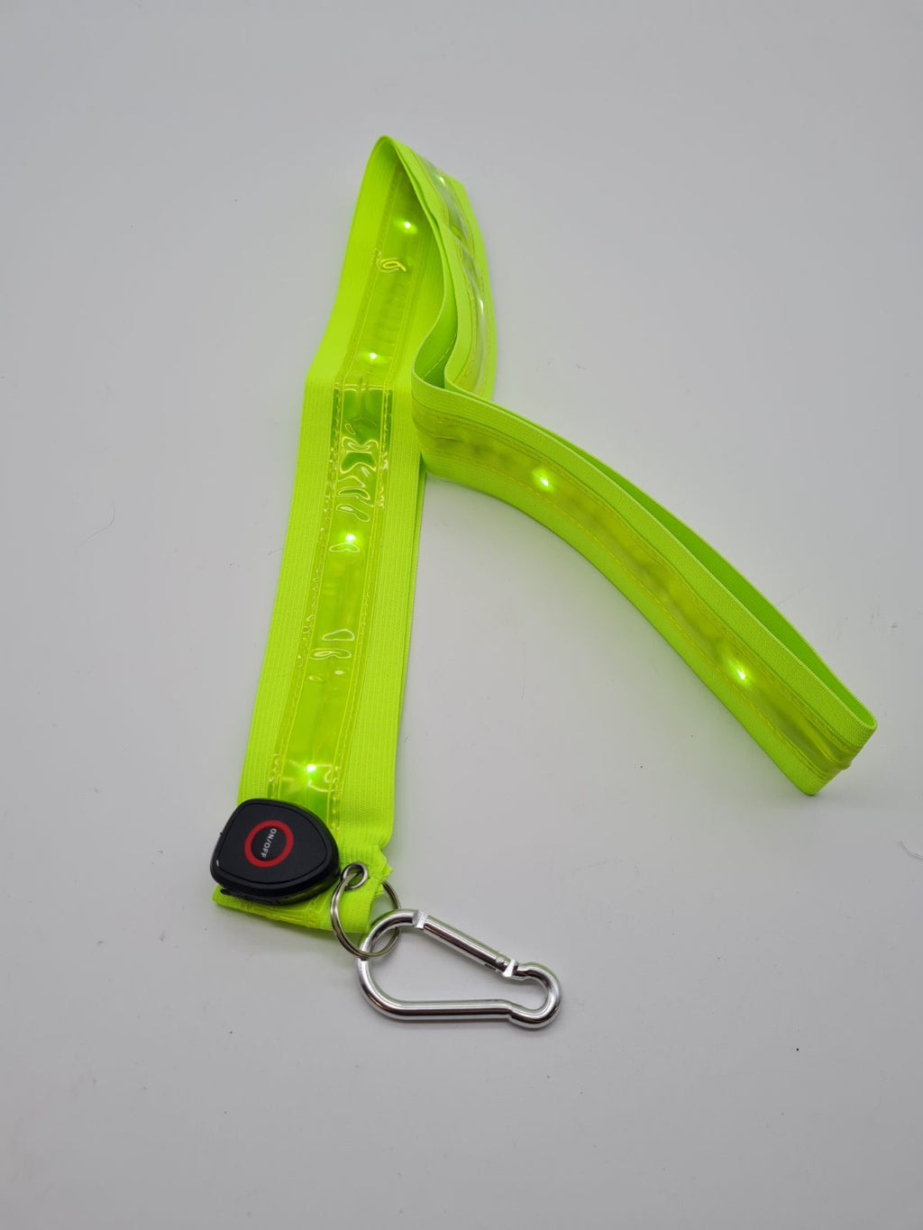 LED Reflective Safety Sash with Clip — photograph 1