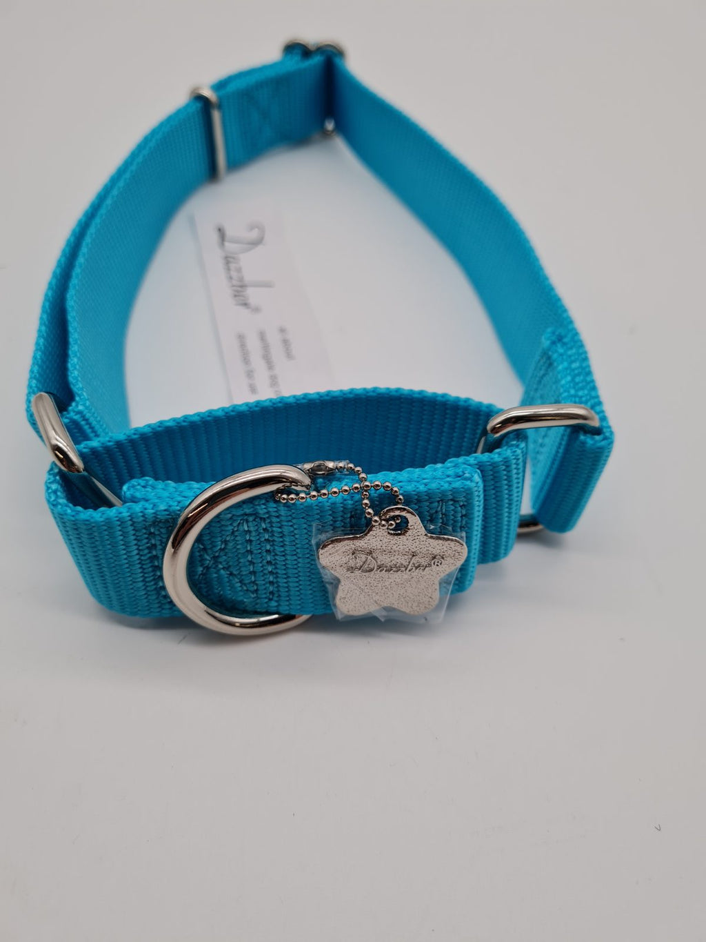 Dazzber Nylon Martingale Dog Collar — photograph 1