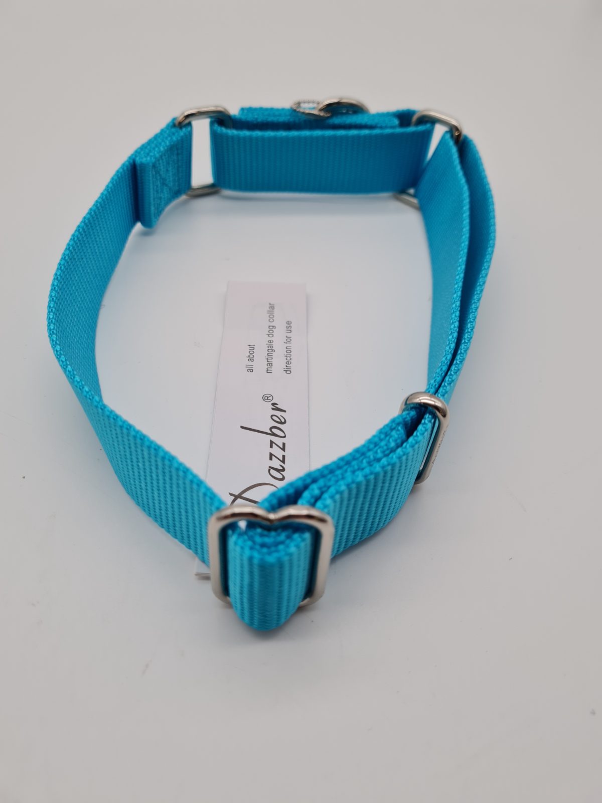 Dazzber Nylon Martingale Dog Collar — photograph 2