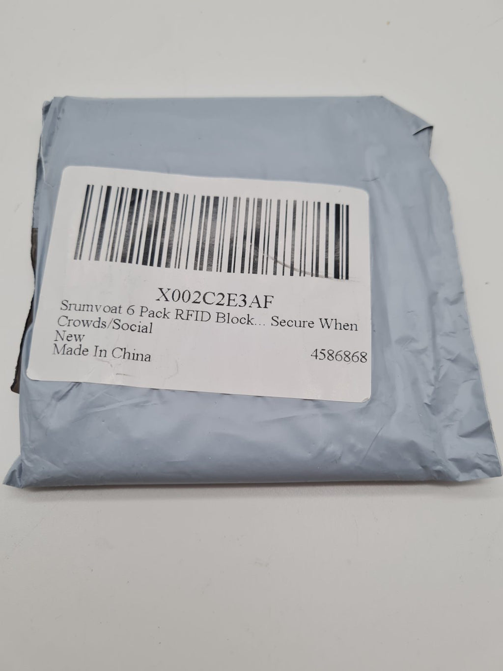 RFID & NFC Blocking Cards pack of 4 — photograph 3