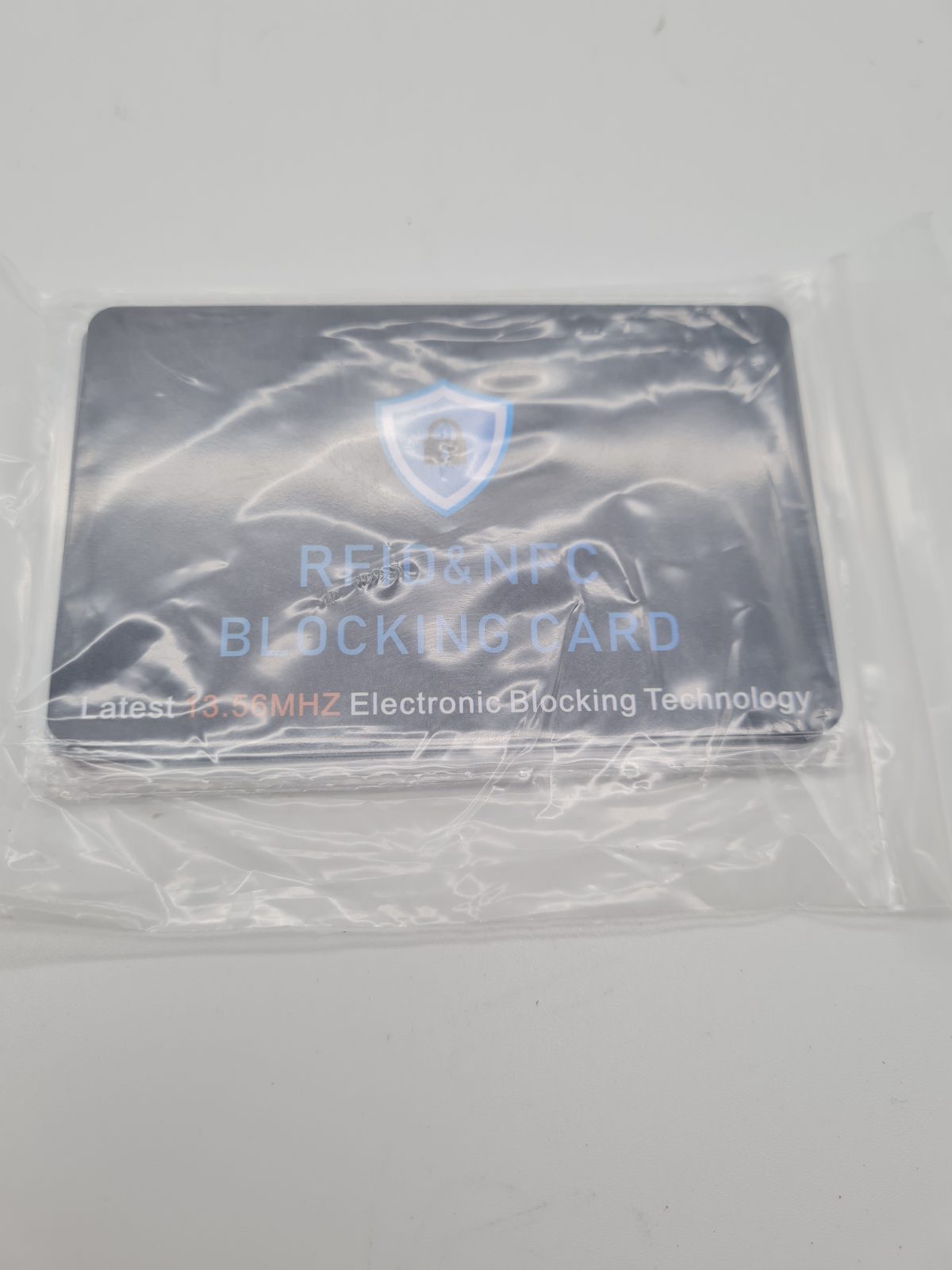 RFID & NFC Blocking Cards pack of 4 — photograph 2