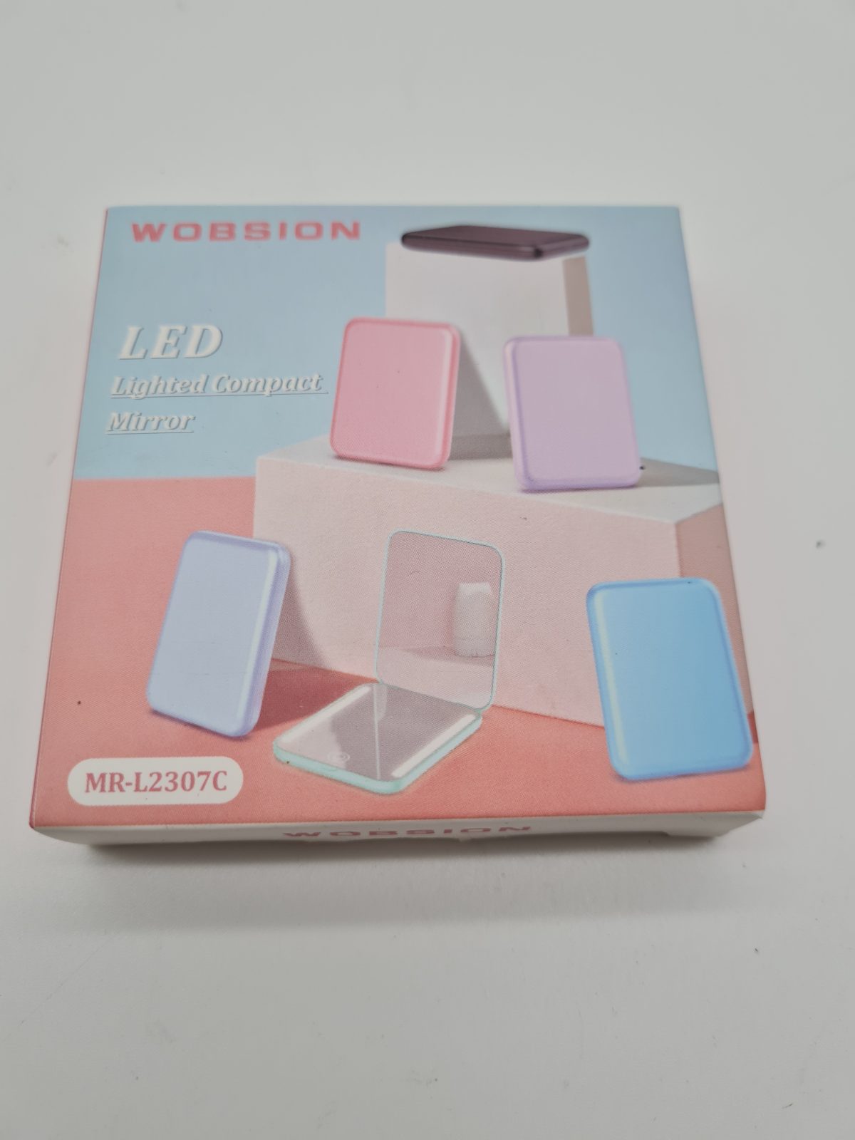 LED lighted compact mirror MR-L2307C — photograph 3