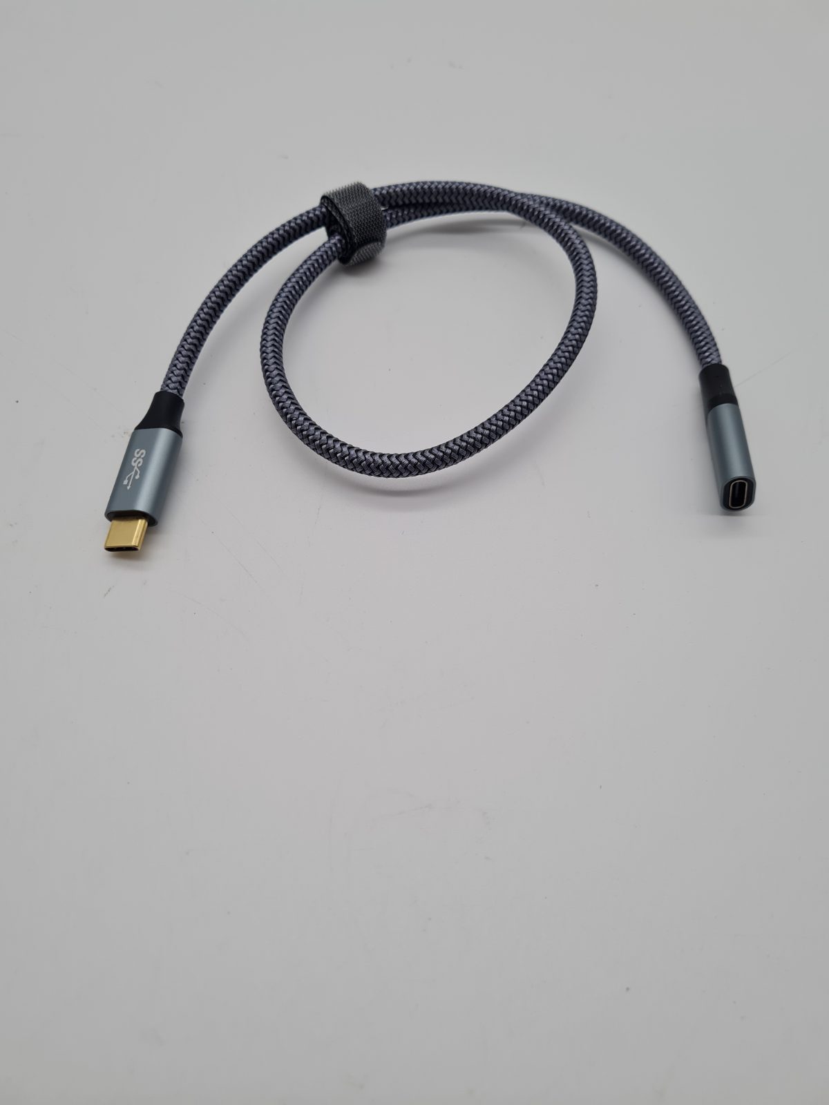 USB-C Male to USB-C Female Extension Cable — photograph 1