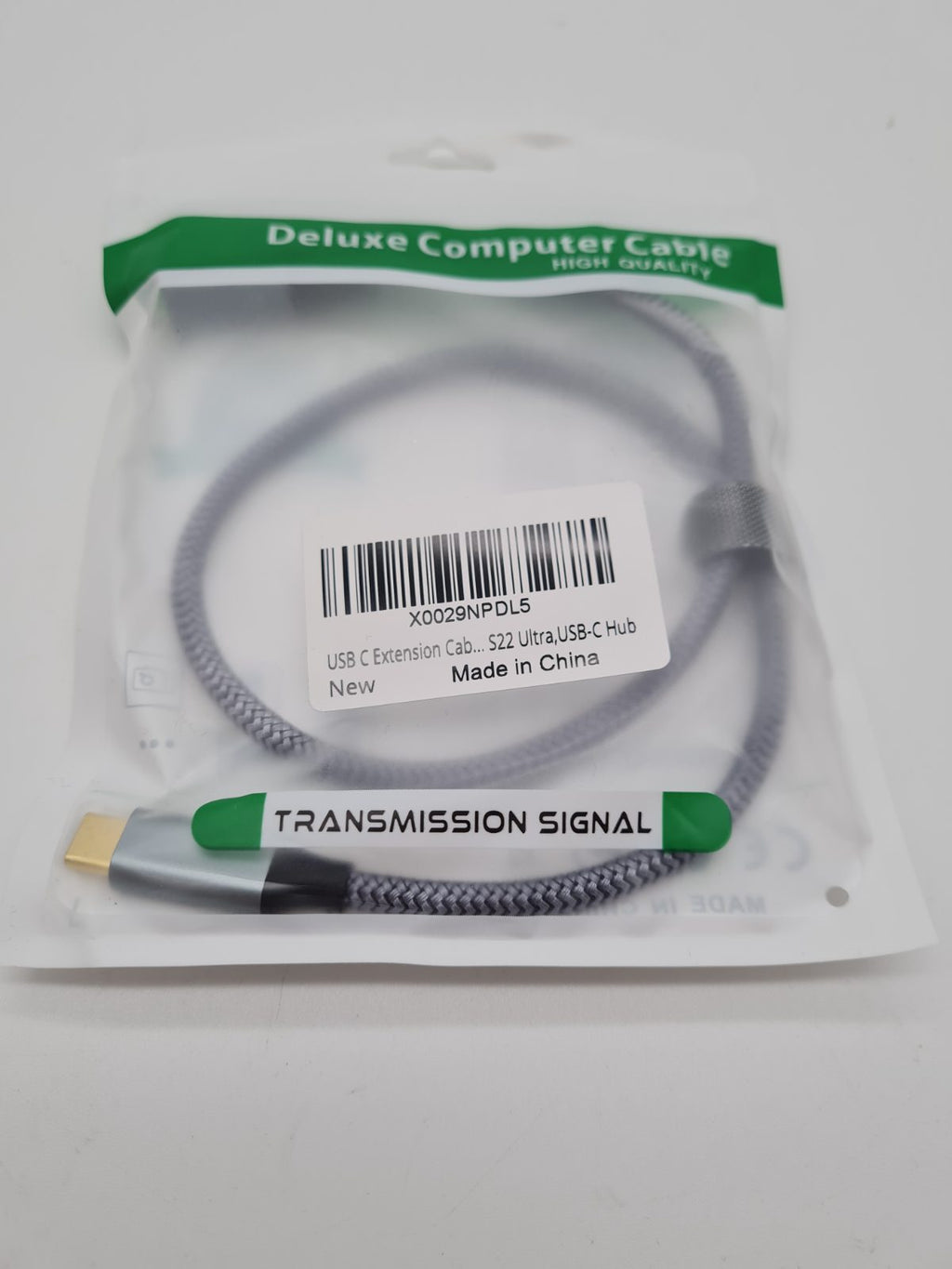 USB-C Male to USB-C Female Extension Cable — photograph 2