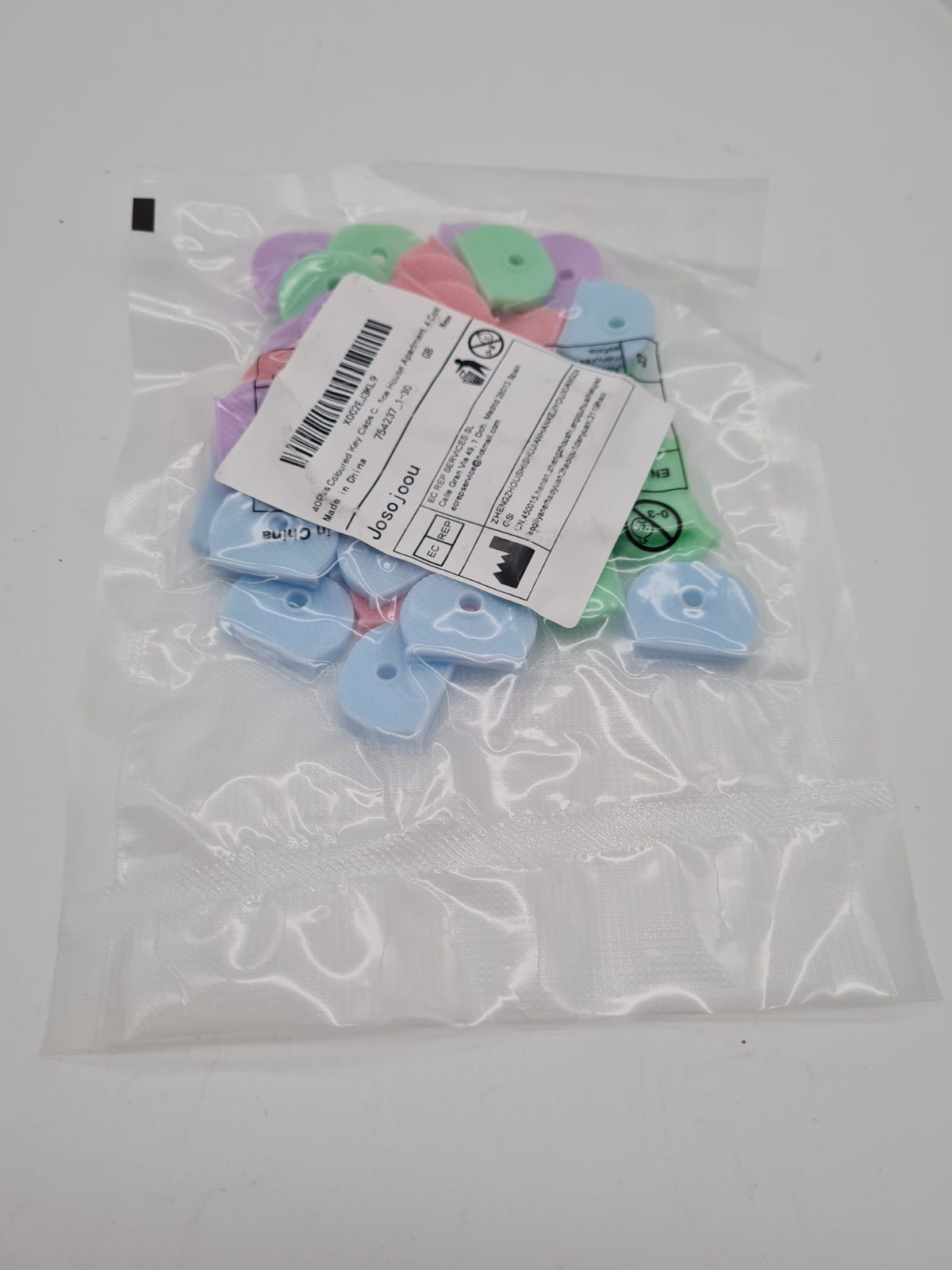 Reusable key identifier caps — photograph 2
