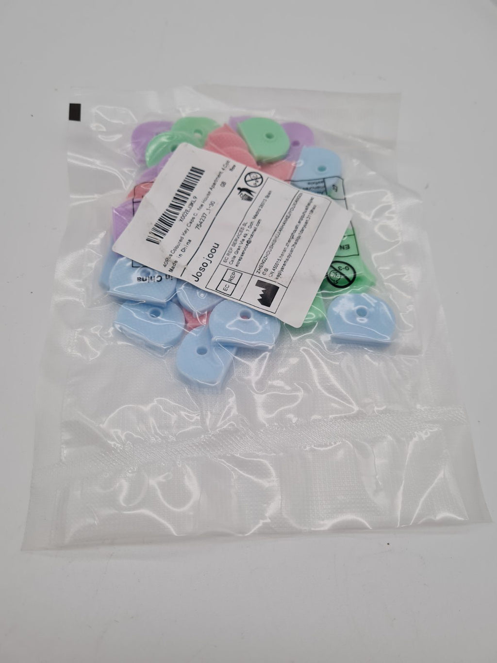 Reusable key identifier caps — photograph 2