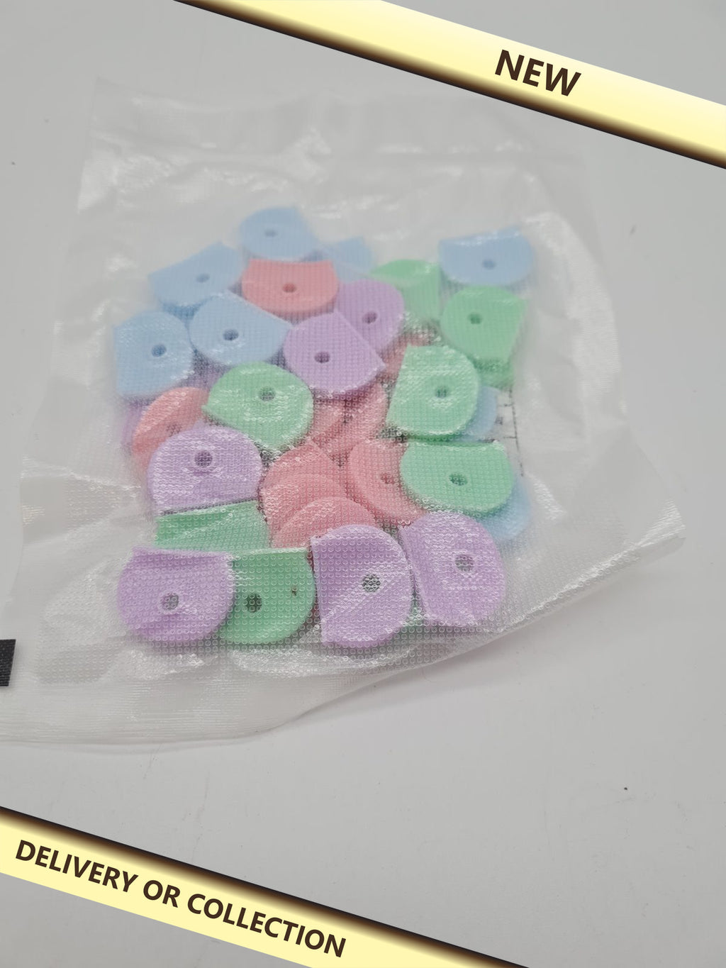 Reusable key identifier caps — photograph 1 — New; auction delivery information shown on image