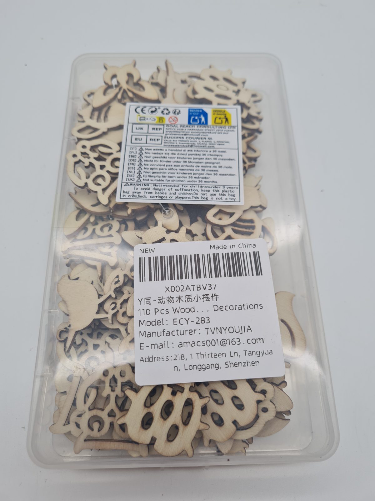 Wooden Animal Craft Decorations ECY-283 — photograph 2