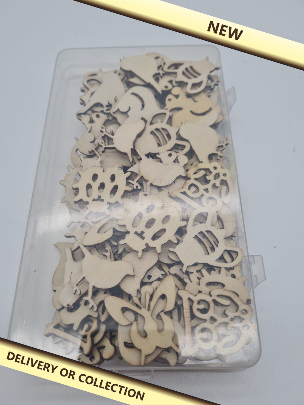 Wooden Animal Craft Decorations ECY-283 — photograph 1 — New; auction delivery information shown on image