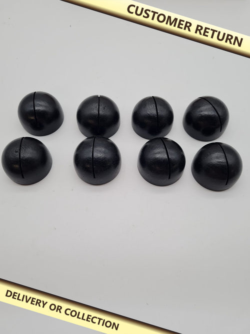 24 pcs of Domed slotted card/ menu holders — photograph 1 — Customer return; auction delivery information shown on image