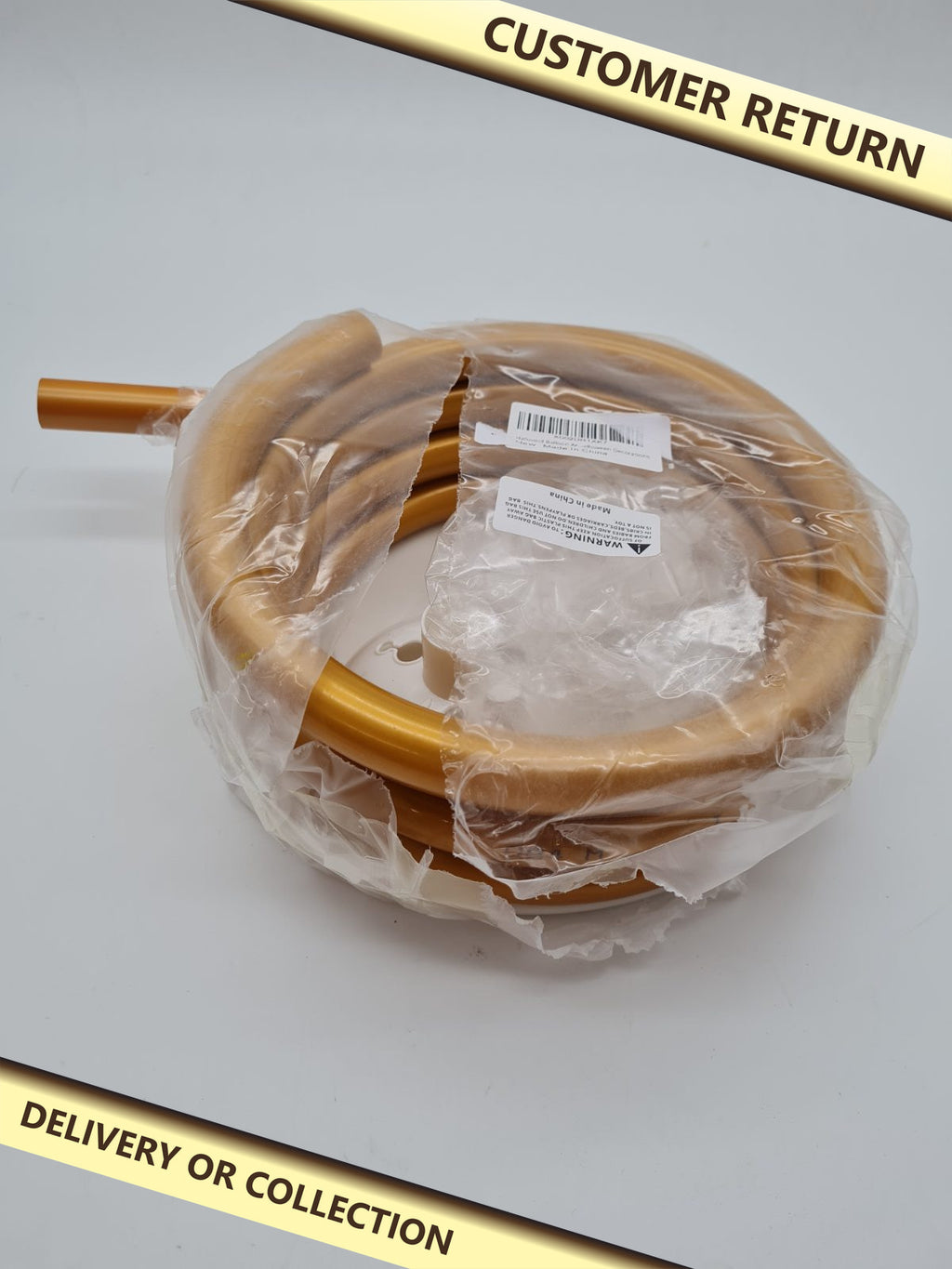 Circular Balloon Arch or Backdrop Stand — photograph 1 — Customer return; auction delivery information shown on image