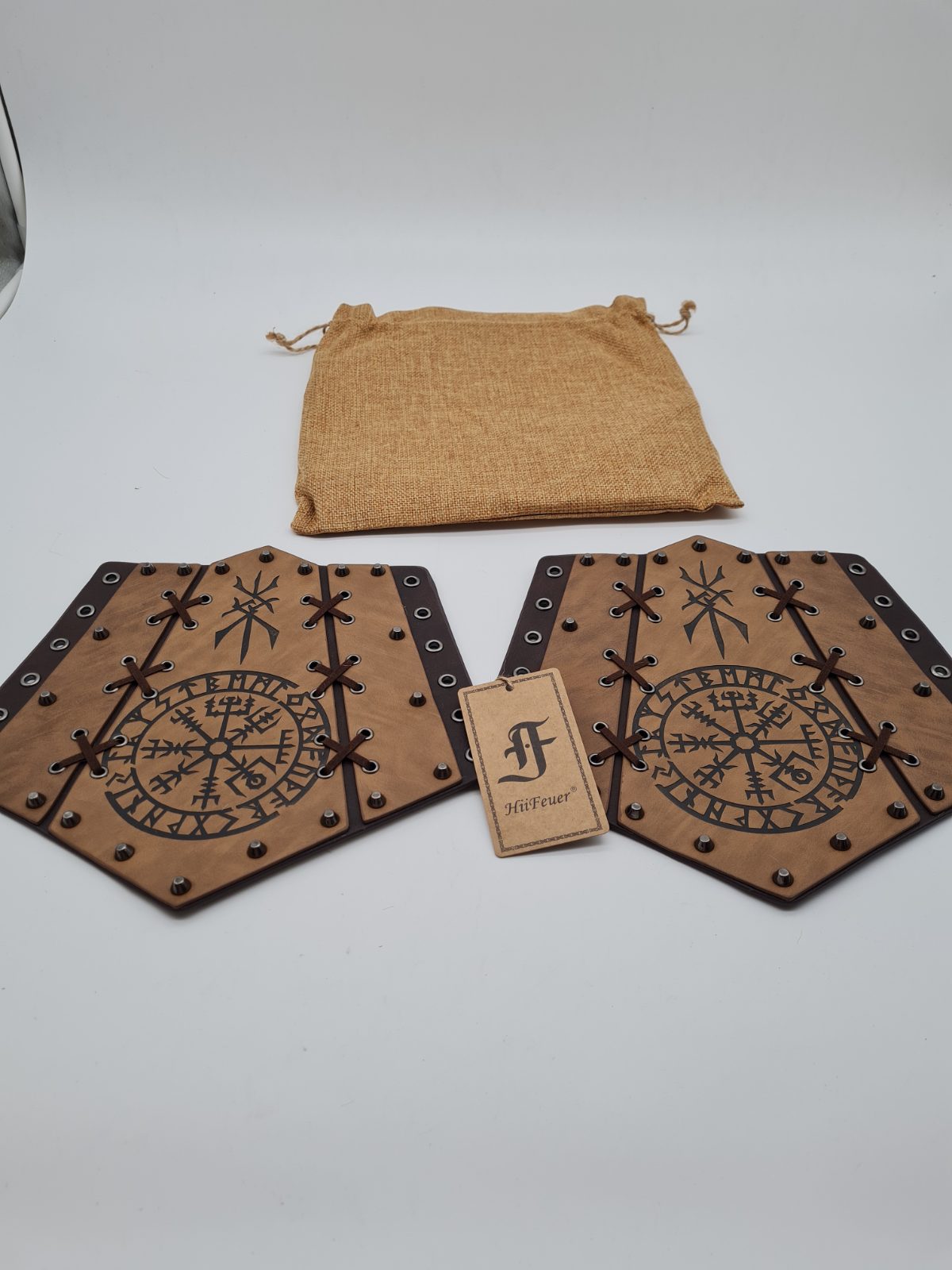 Medieval-Style Arm Bracers — photograph 1