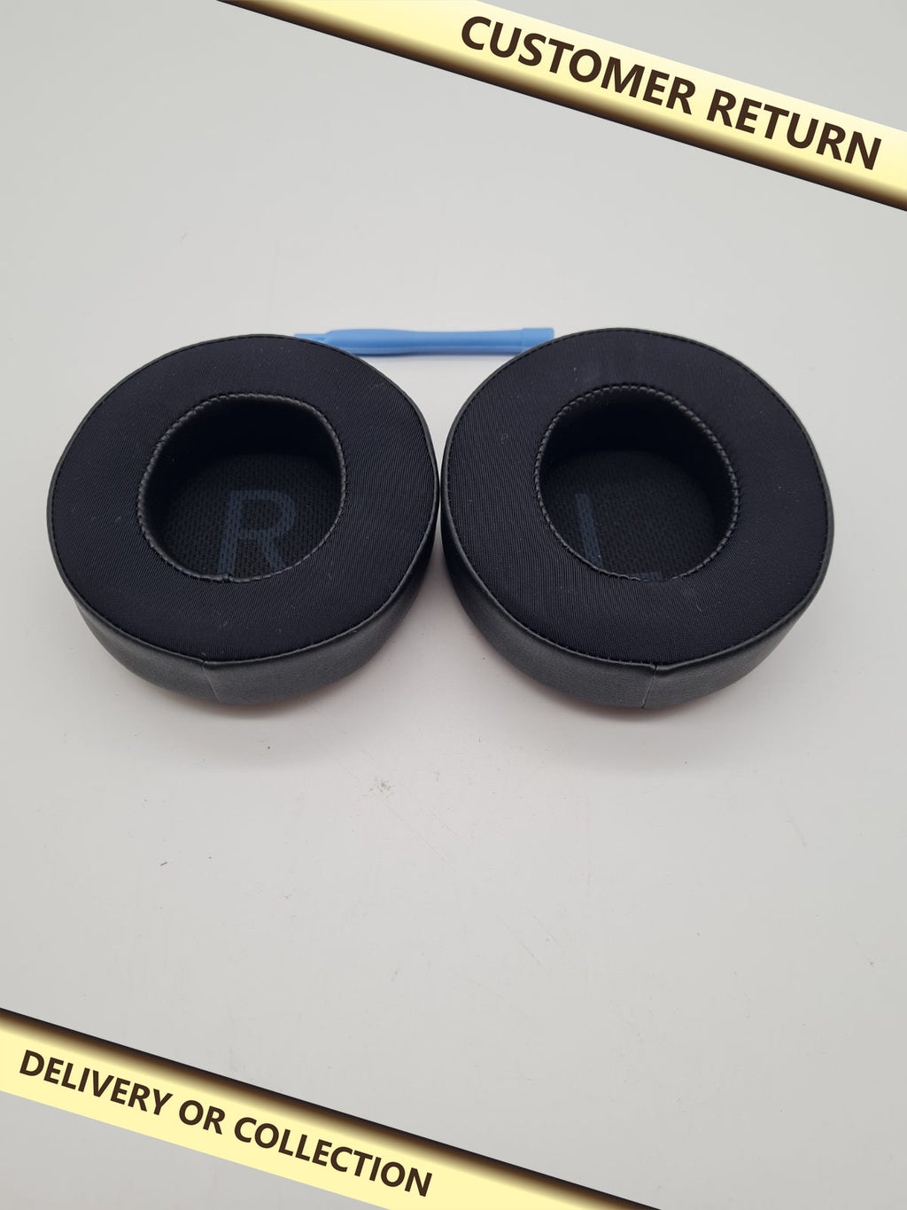 Replacement Headphone Ear Pads YST-65 — photograph 1 — Customer return; auction delivery information shown on image
