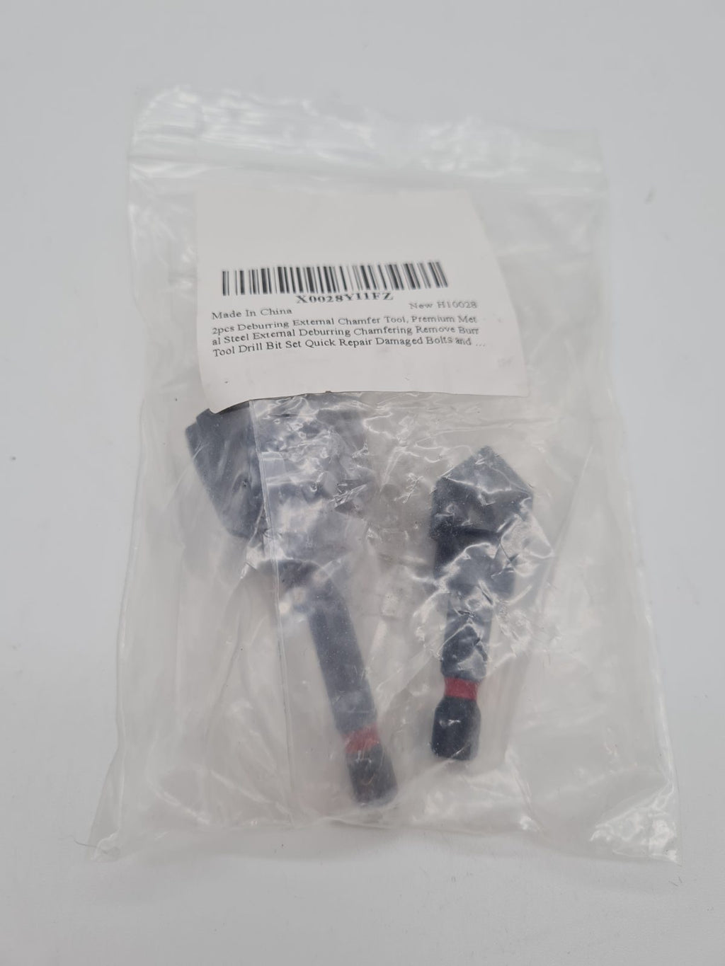 2-Piece External Deburring and Chamfer Drill Bit Set — photograph 3