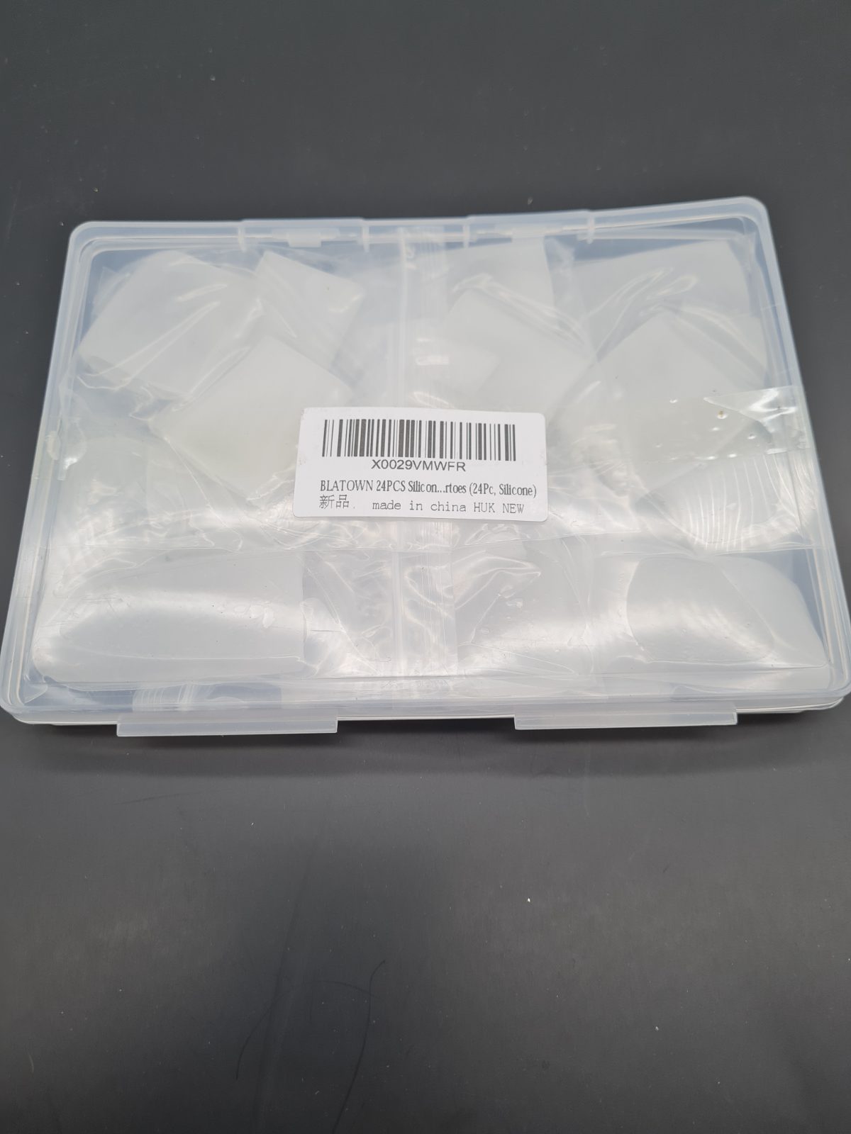 Assorted Silicone Toe Protectors — photograph 1