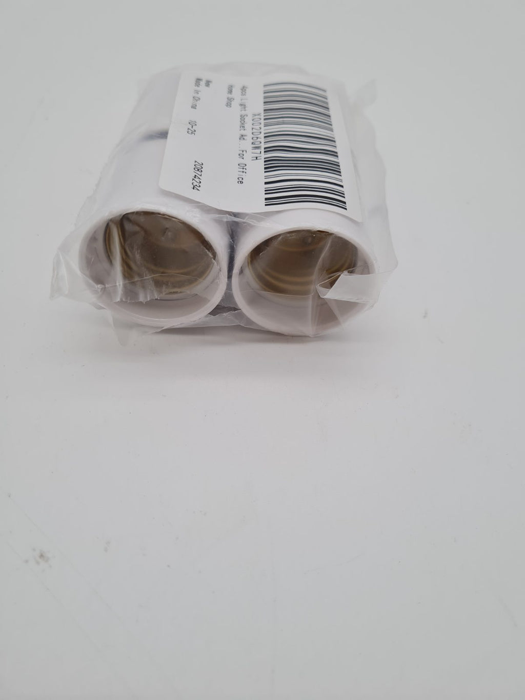 4-Piece Plug-In Light Socket Adapter Set — photograph 2