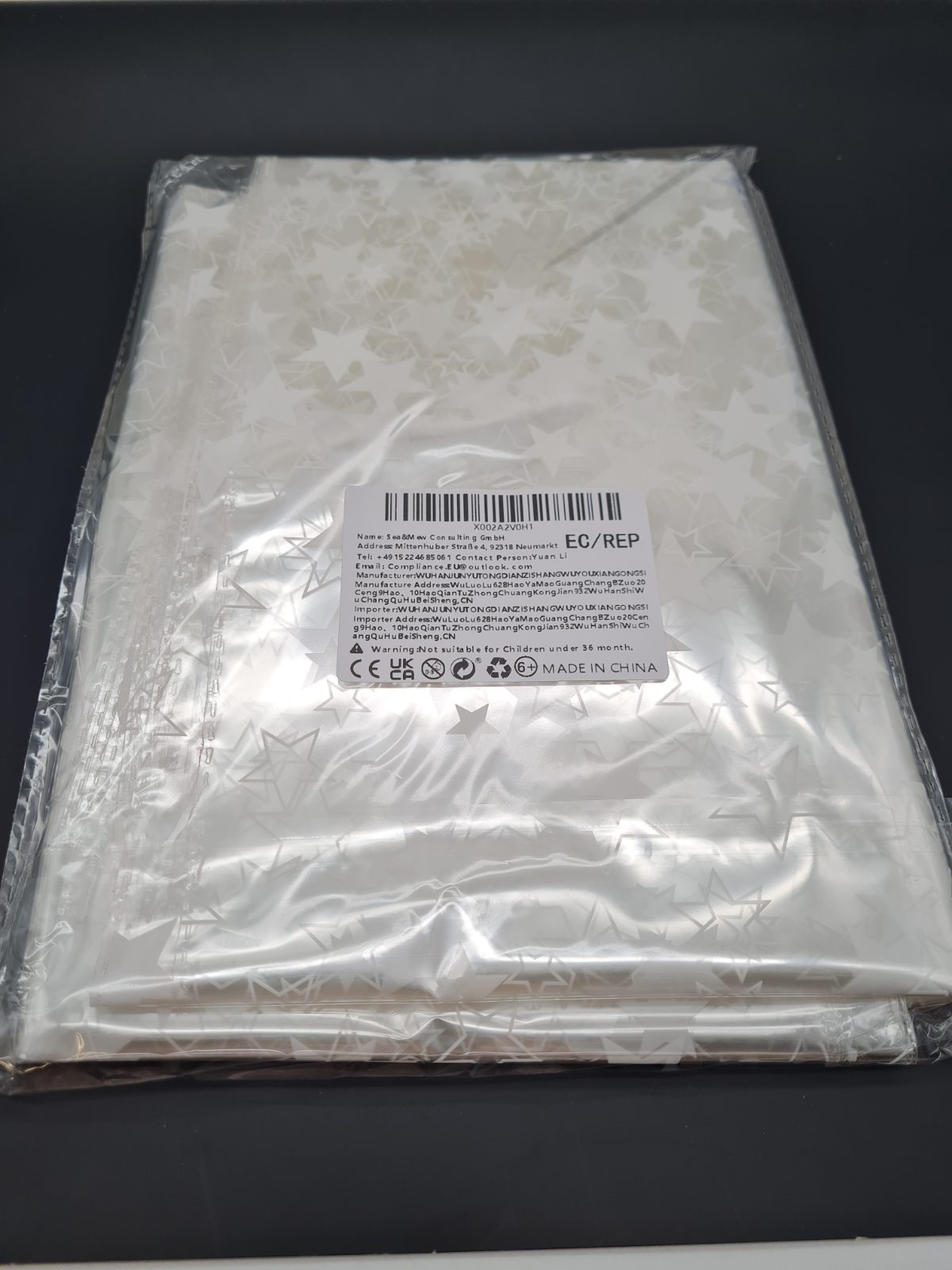 Star-pattern gift bags — photograph 1