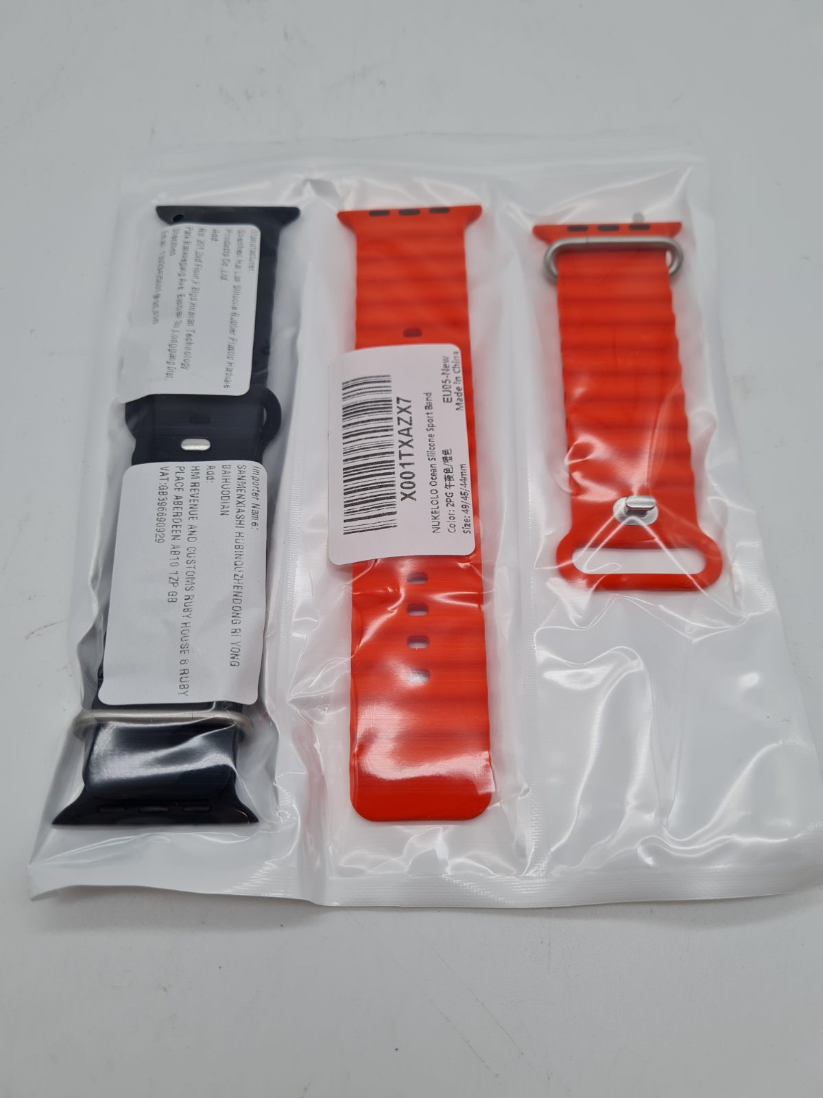 Silicone watch straps — photograph 1