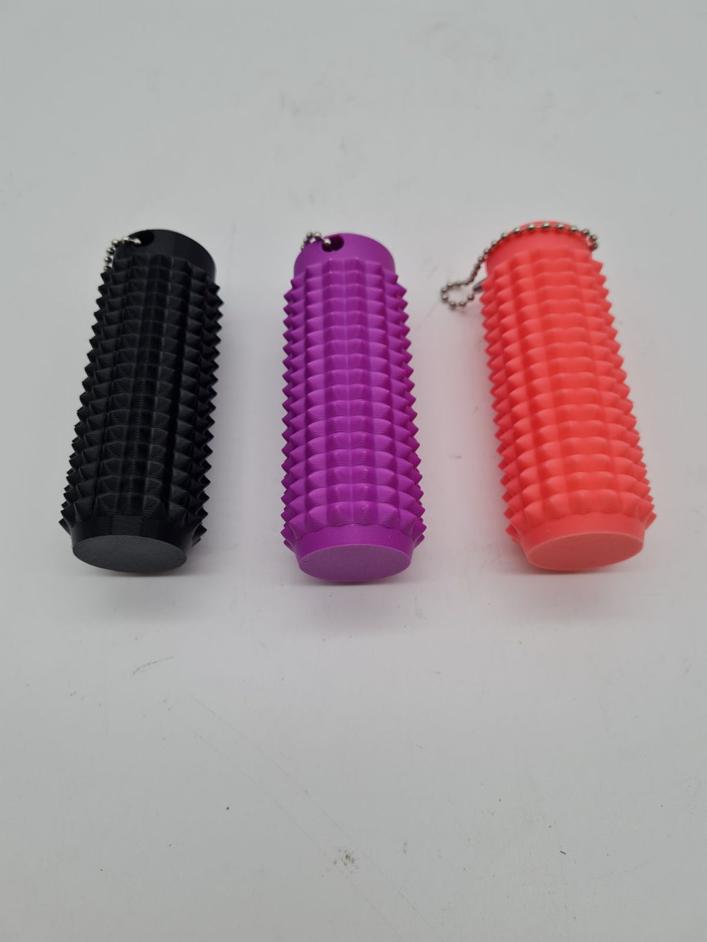 Set of 3 Textured Sensory Keyrings — photograph 1