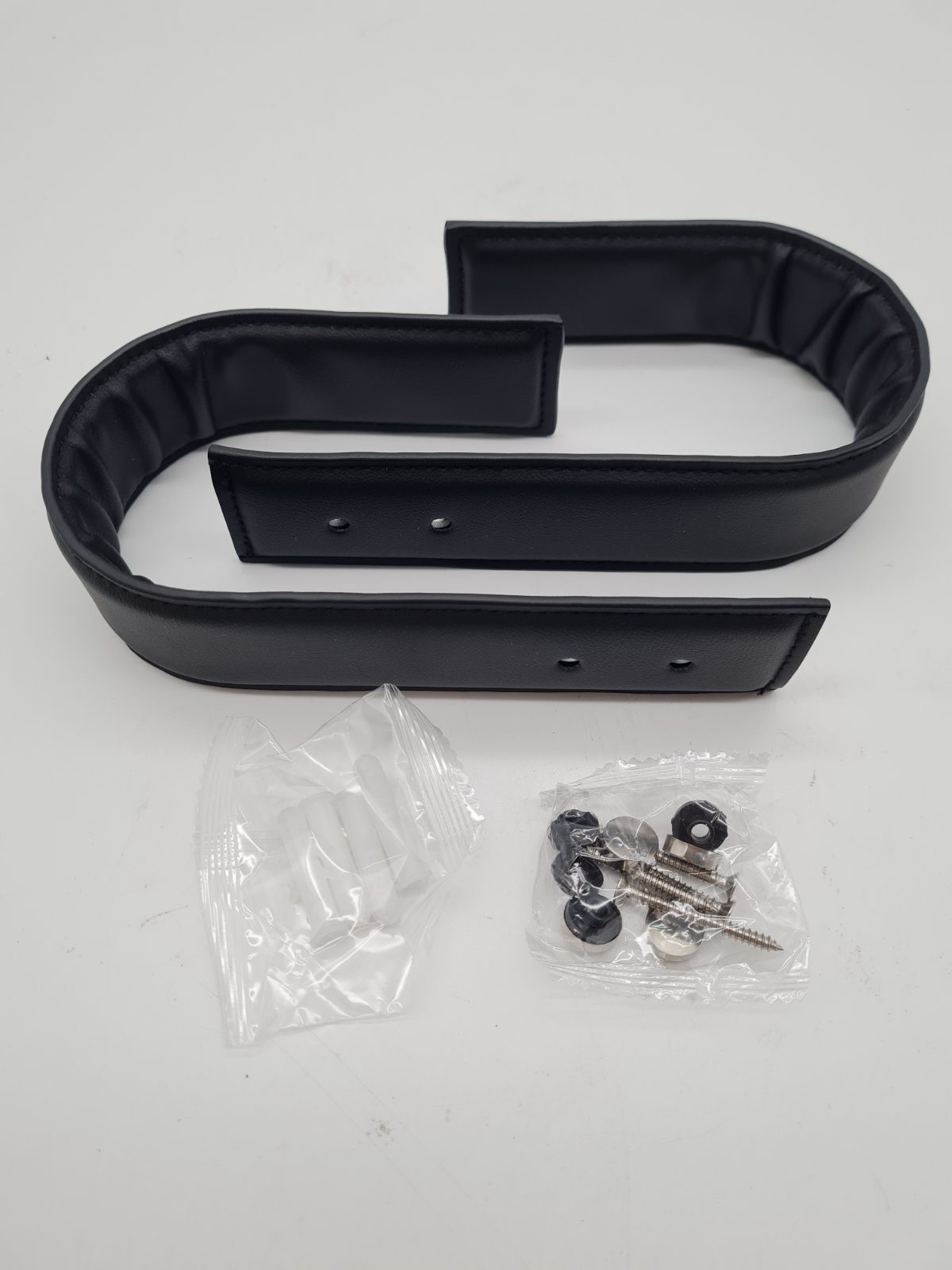 Pair of Padded Curtain Tiebacks — photograph 1