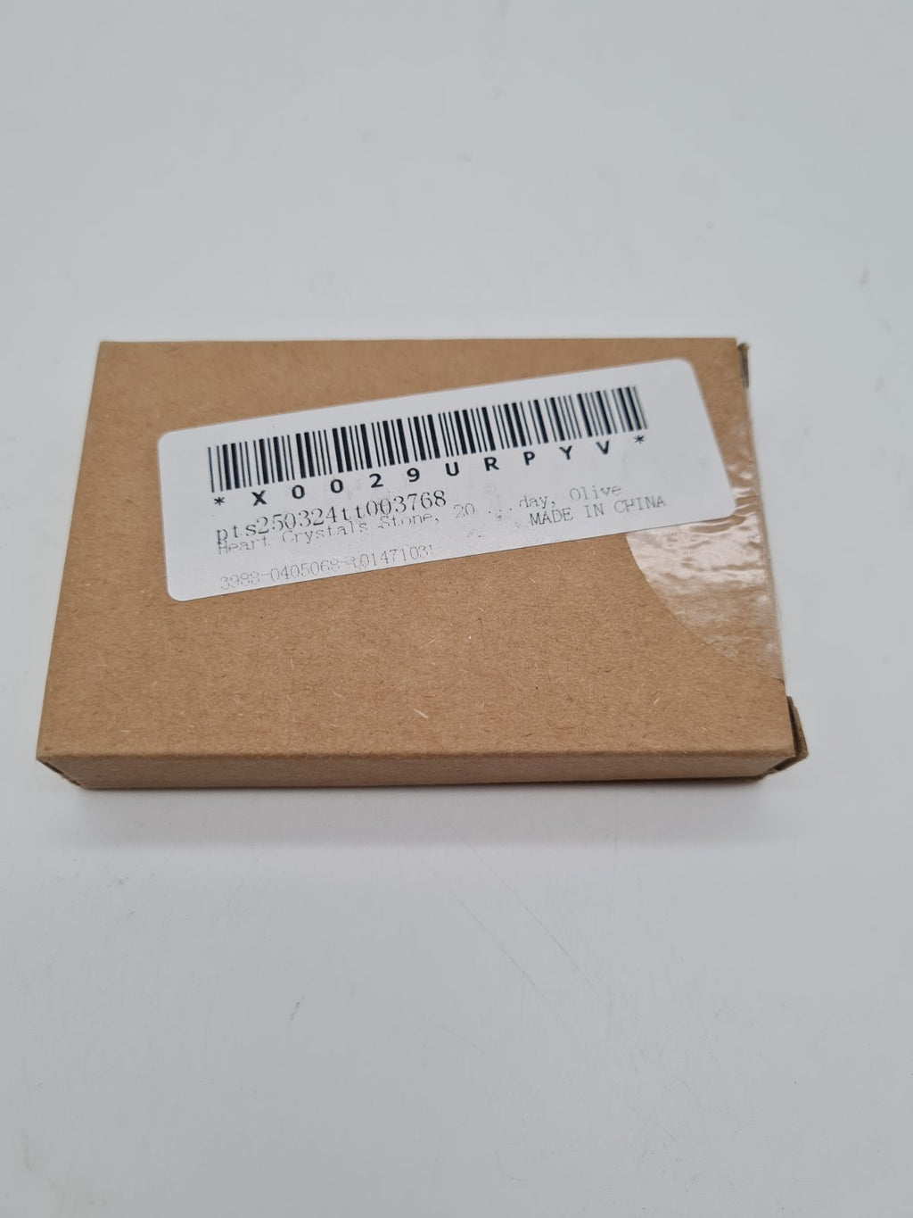 Set of  green 20 Heart-Shaped Polished Craft Stones — photograph 2