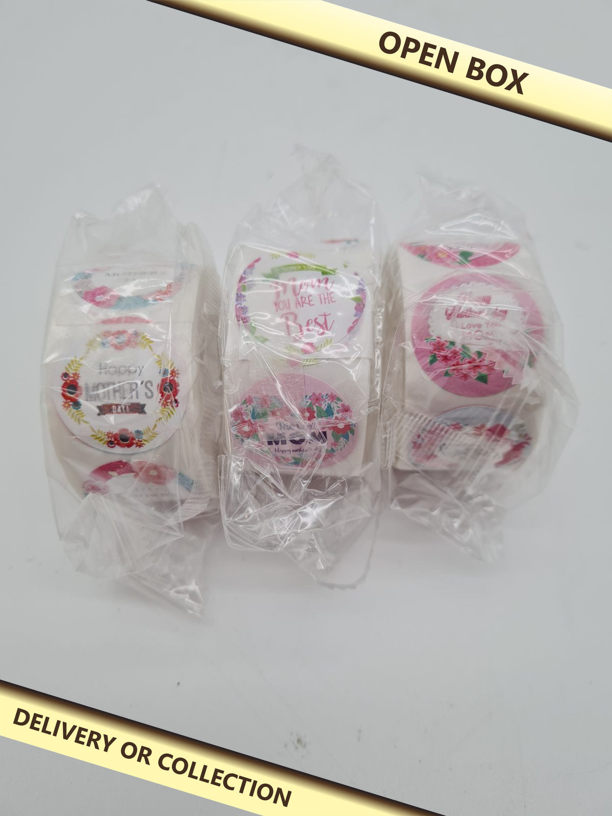 Decorative mothers day sticker rolls ZHGC029131 — photograph 1 — Open box; auction delivery information shown on image