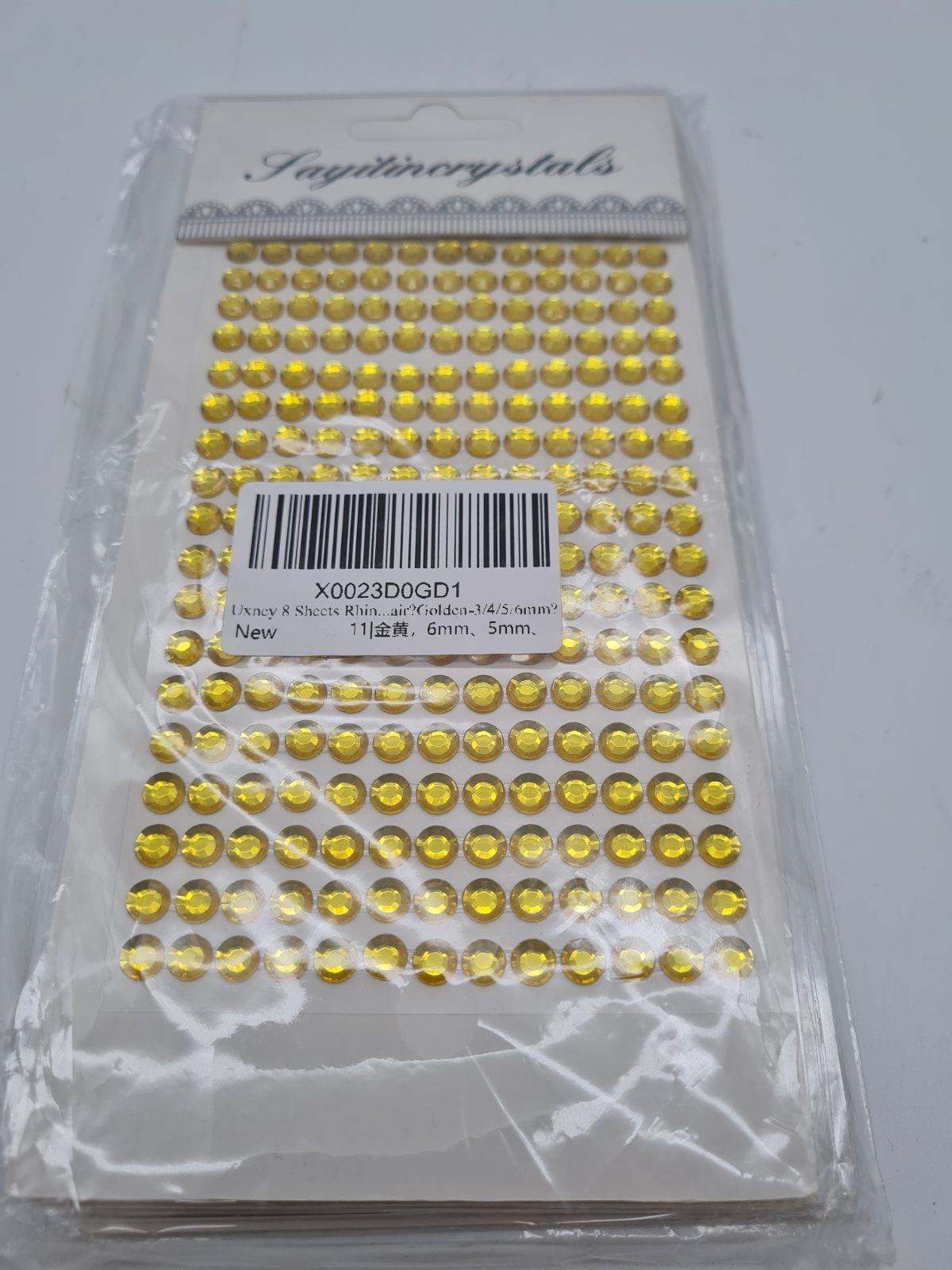 Self-Adhesive Rhinestone Craft Stickers — photograph 2