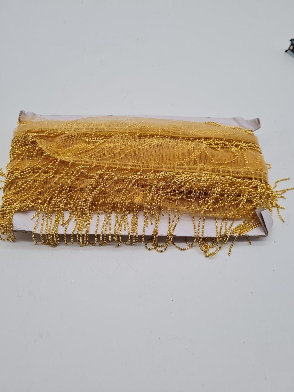 Decorative Beaded Fringe Trim AIEW-WH20048-48G-02 — photograph 1